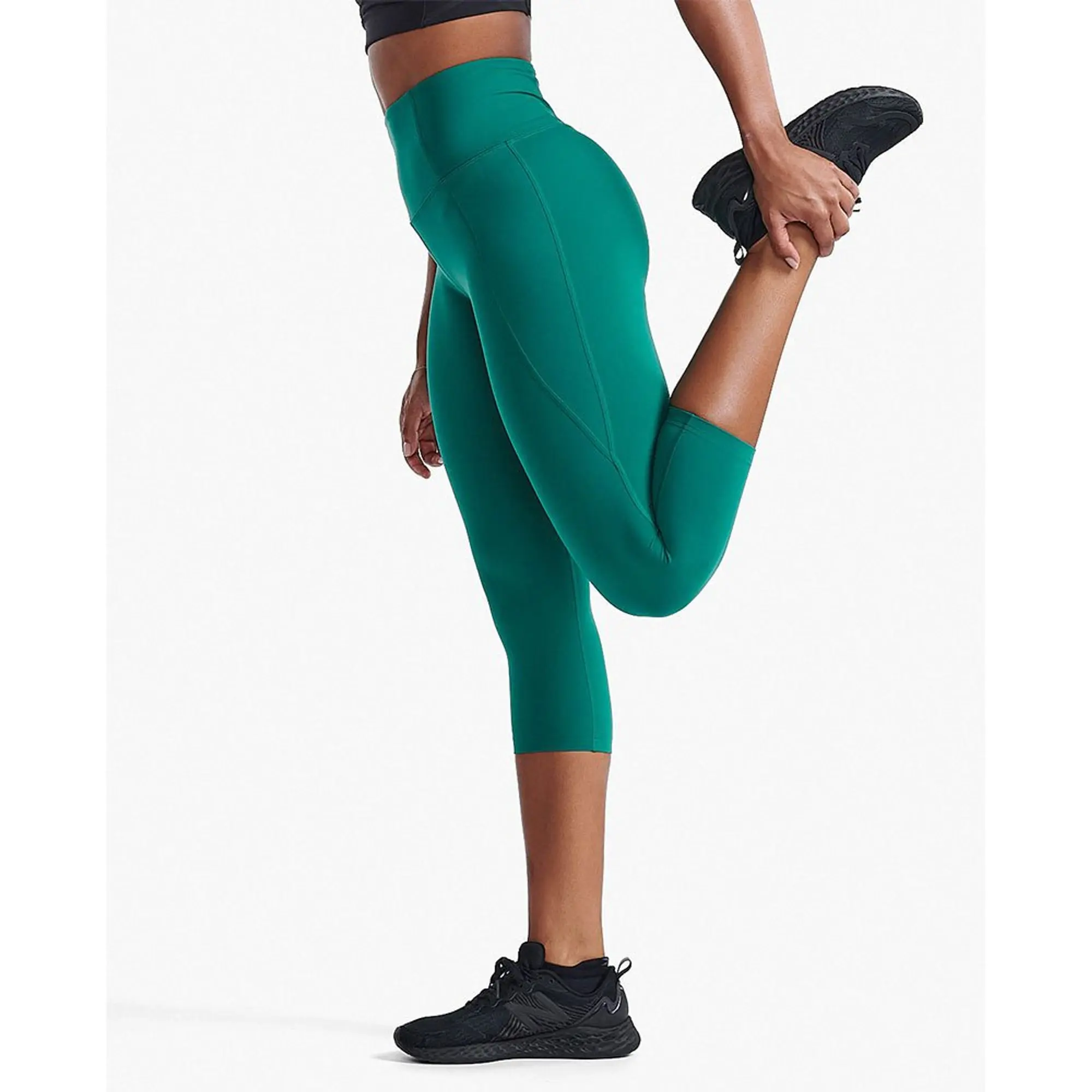 2xu Form High Waist 3/4 Leggings  - Green