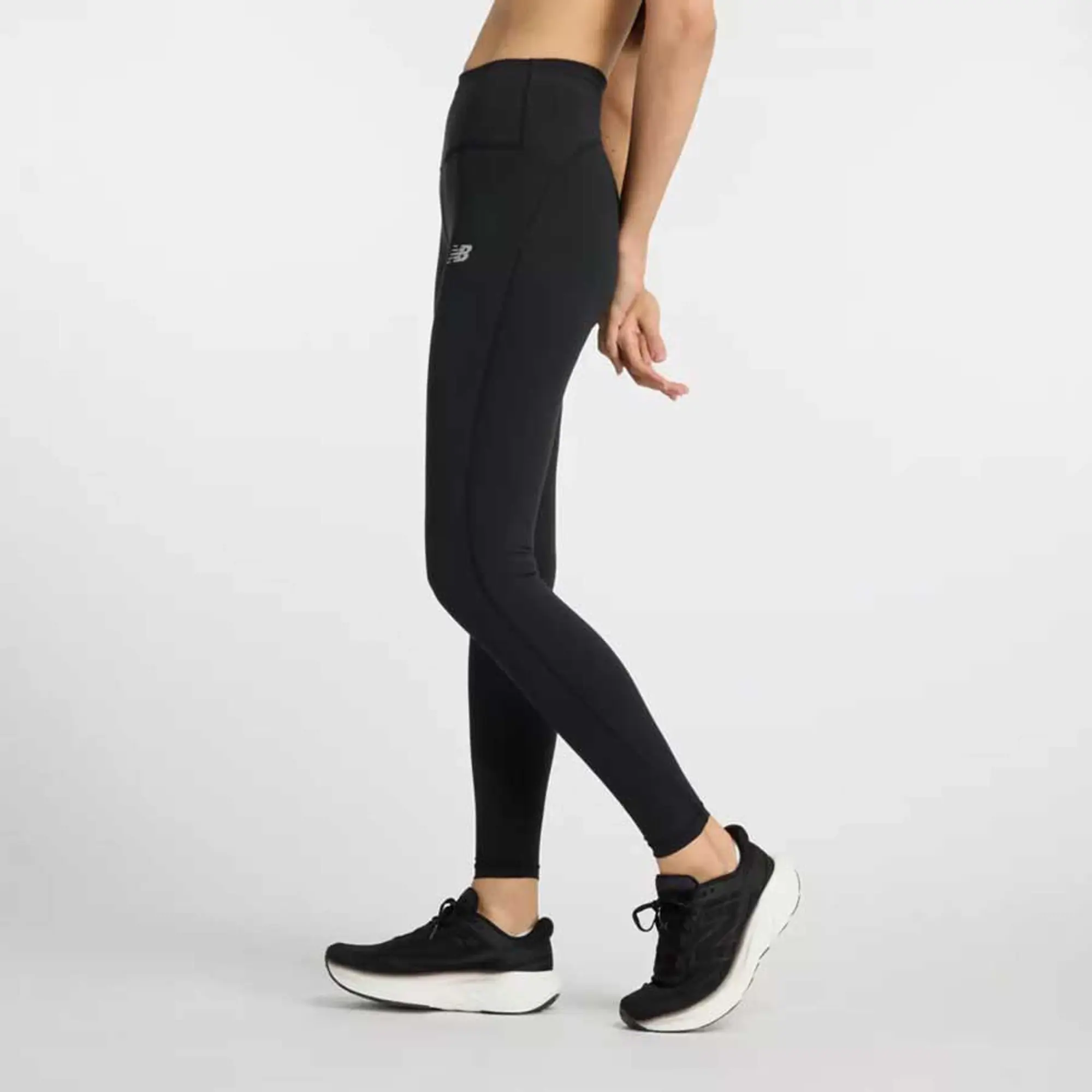 New Balance Sleek 27 High Waist Leggings  - Black