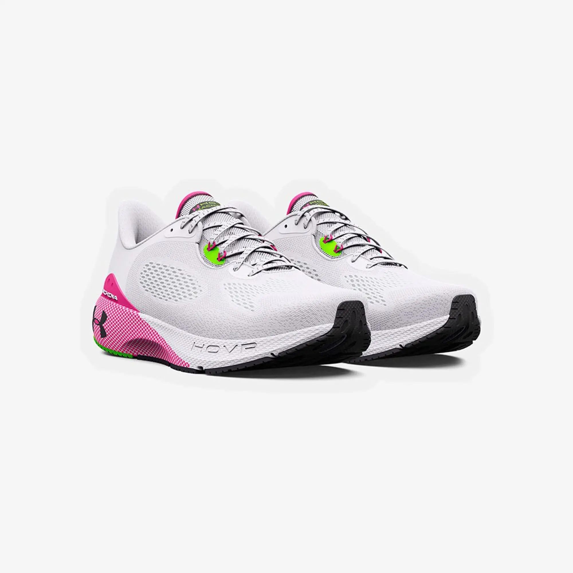 Under Armour HOVR Machina 3 Neutral Running Shoe Women - White, Pink