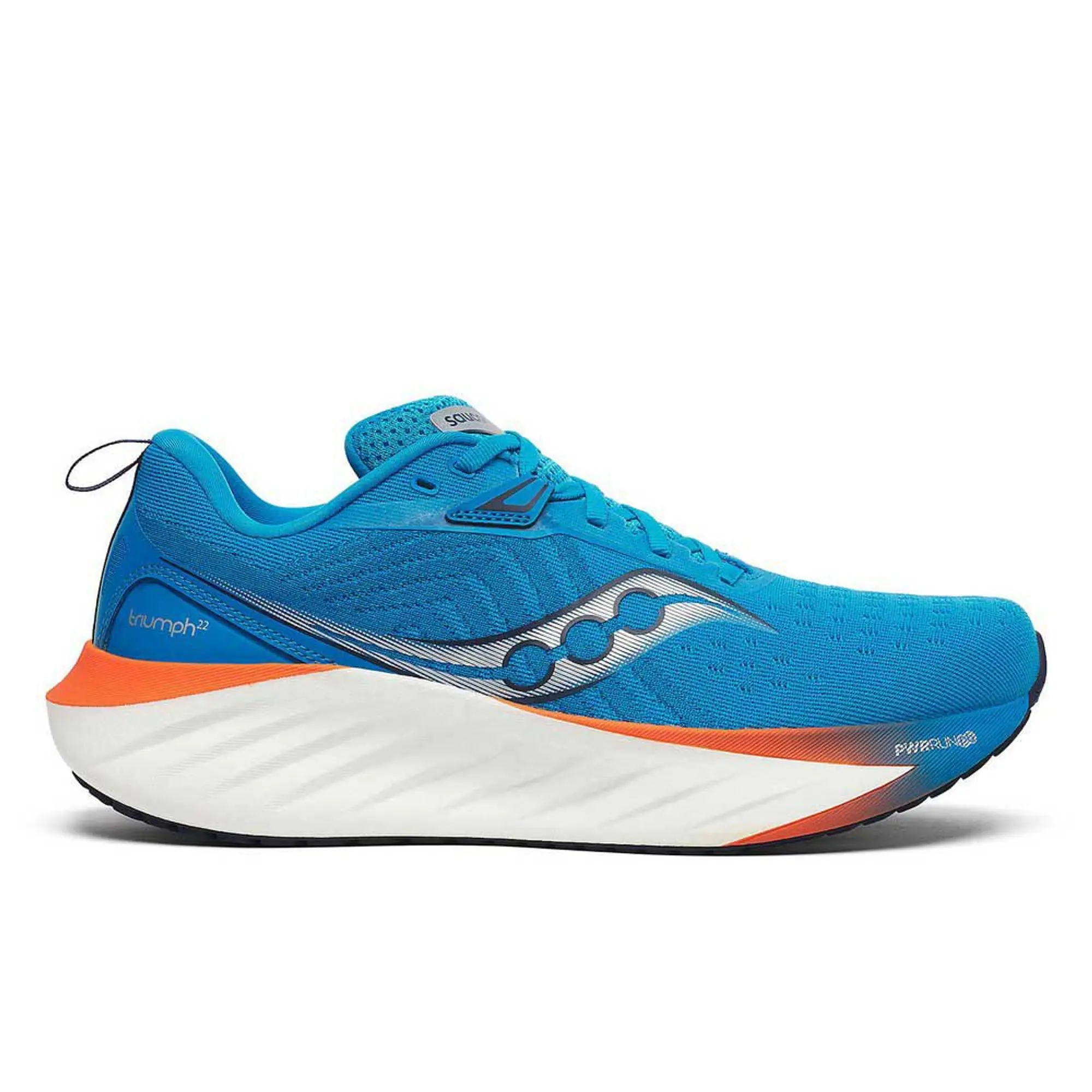 Saucony Triumph 22 Neutral Running Shoe Men - Blue, Orange