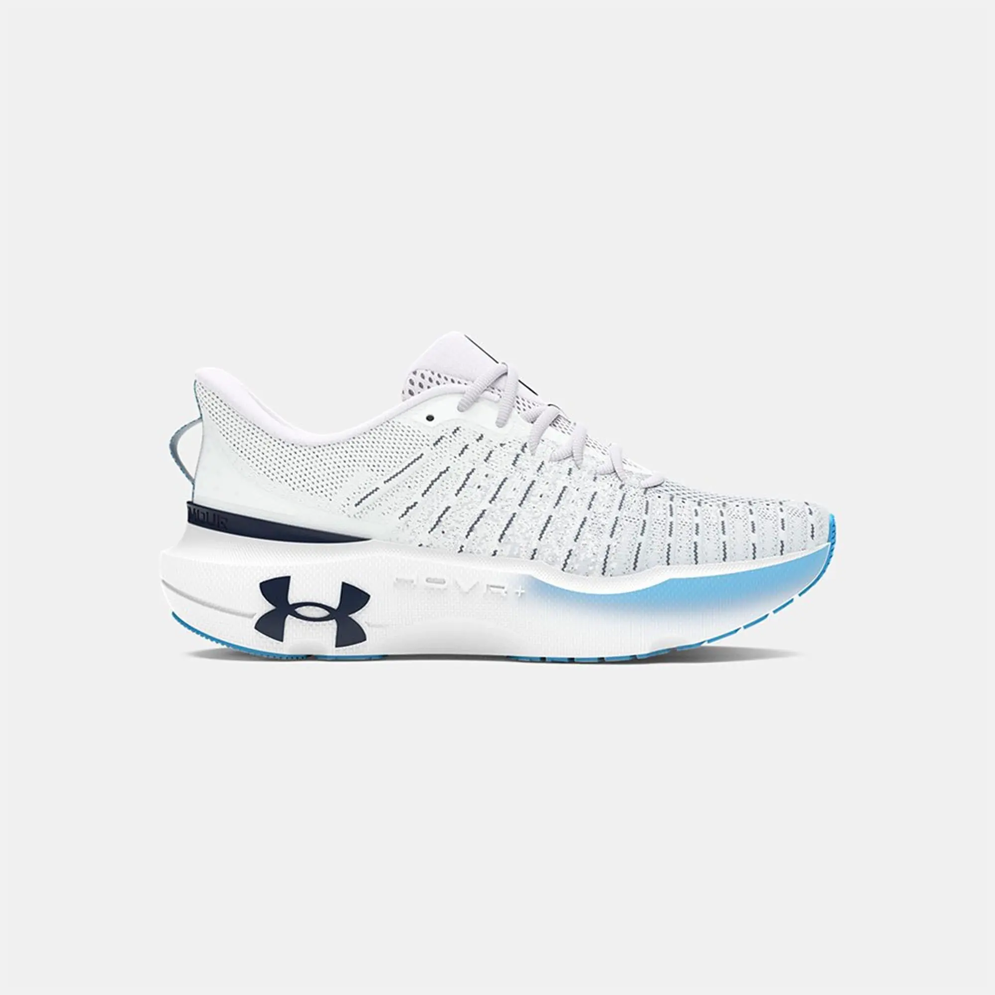 Women's  Under Armour  Infinite Elite Running Shoes White / Halo Gray / Midnight Navy 8