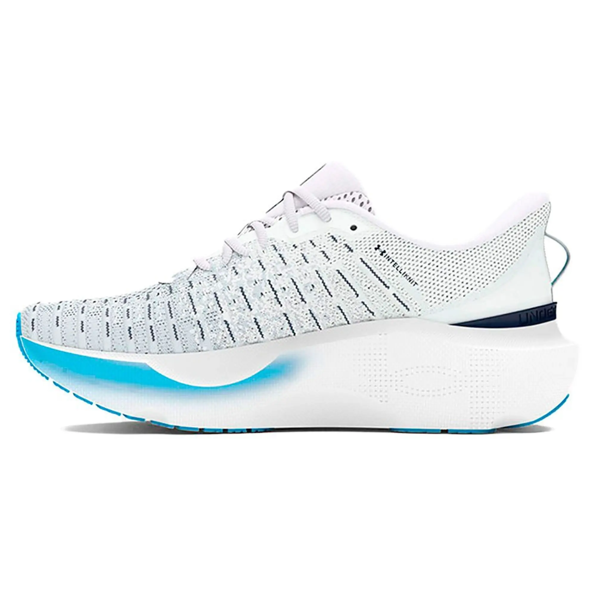 Women's  Under Armour  Infinite Elite Running Shoes White / Halo Gray / Midnight Navy 8