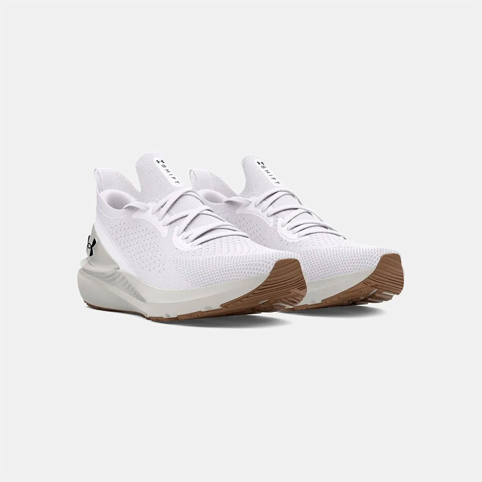 Men's  Under Armour  Shift Running Shoes White / White Clay / Black 8