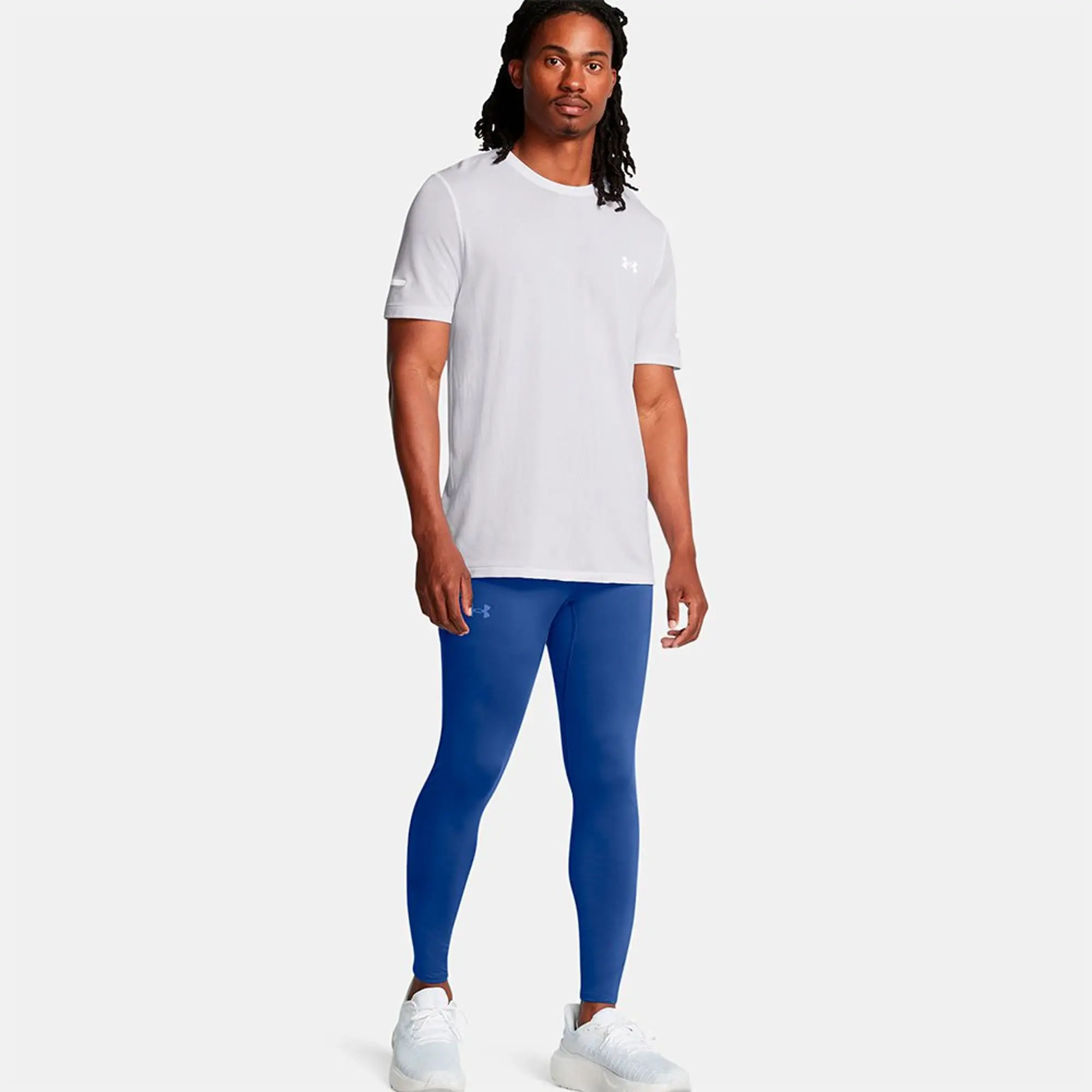 Men's  Under Armour  Q Under Armour lifier Elite Tights Tech Blue / Reflective M