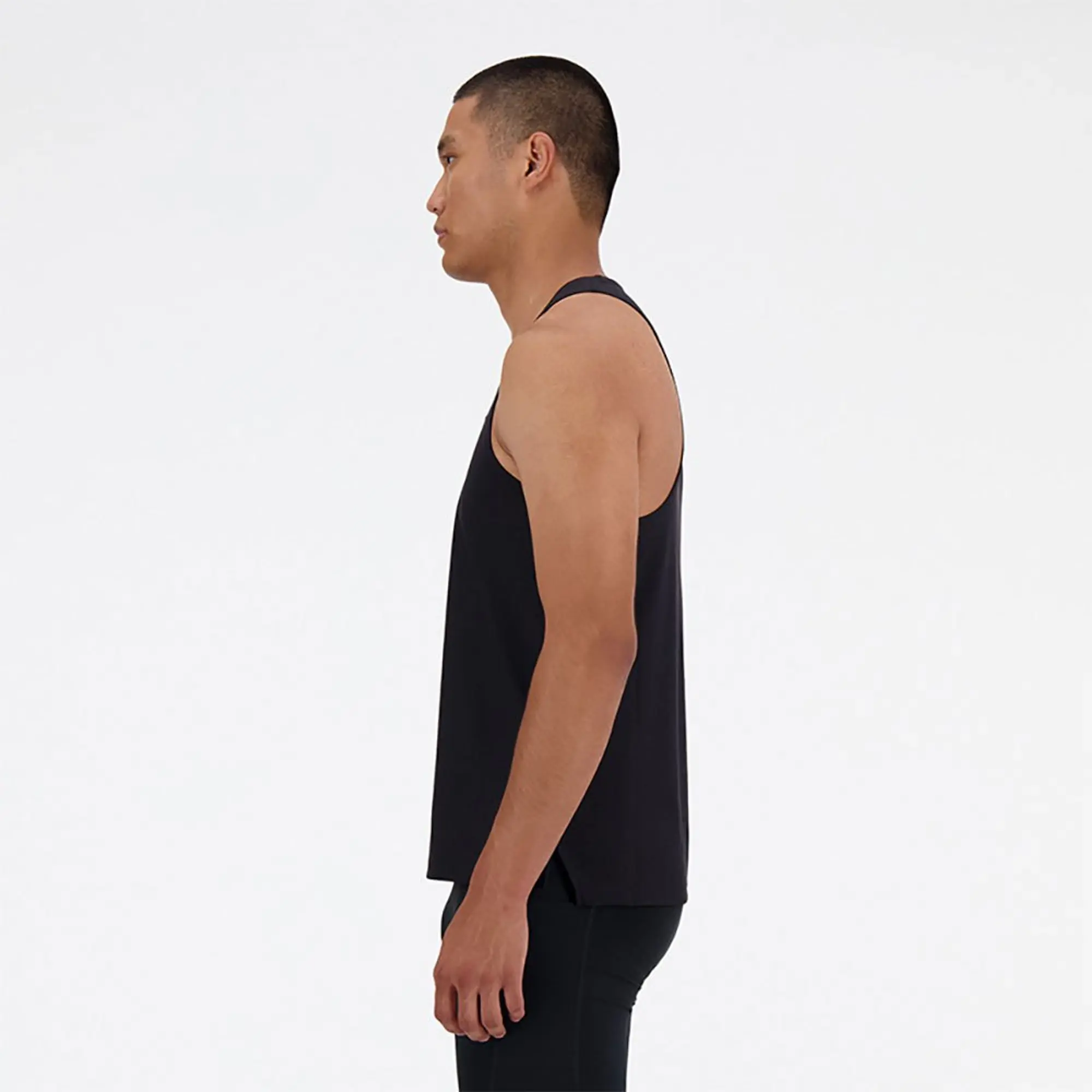 New Balance Jacquard Sleeveless T-shirt  - Orange