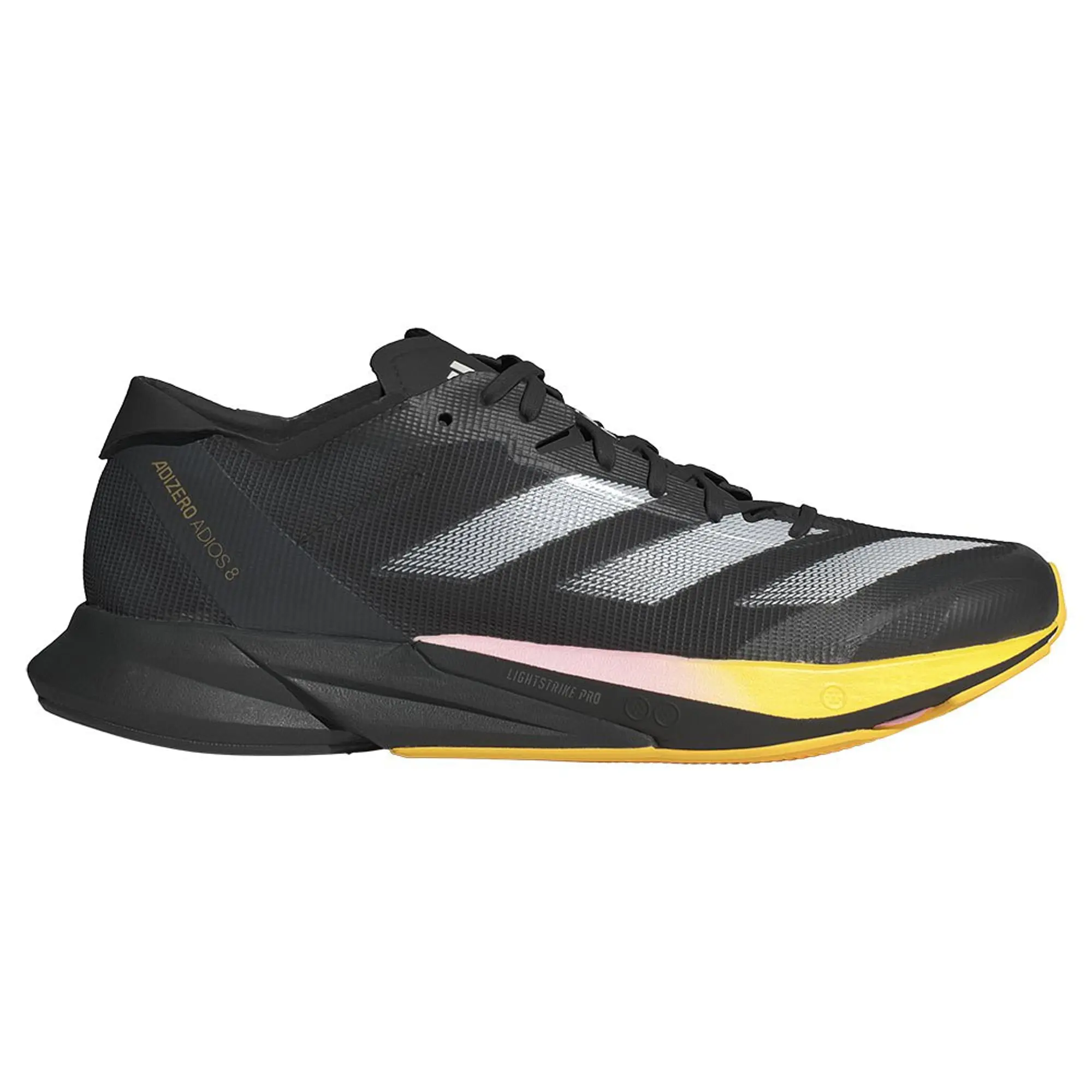 adidas Adizero Adios 8 Competition Running Shoe Women - Black, Orange