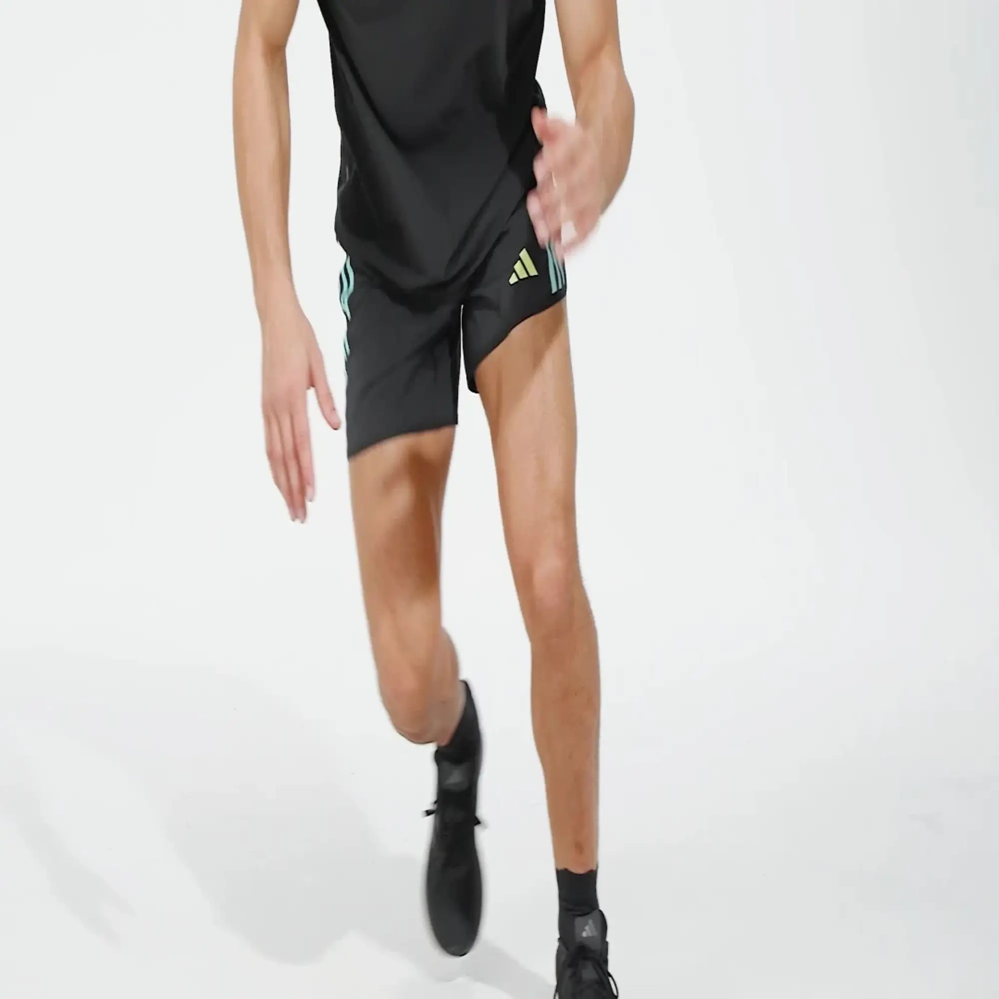 adidas Own the Run 3-Stripes Shorts