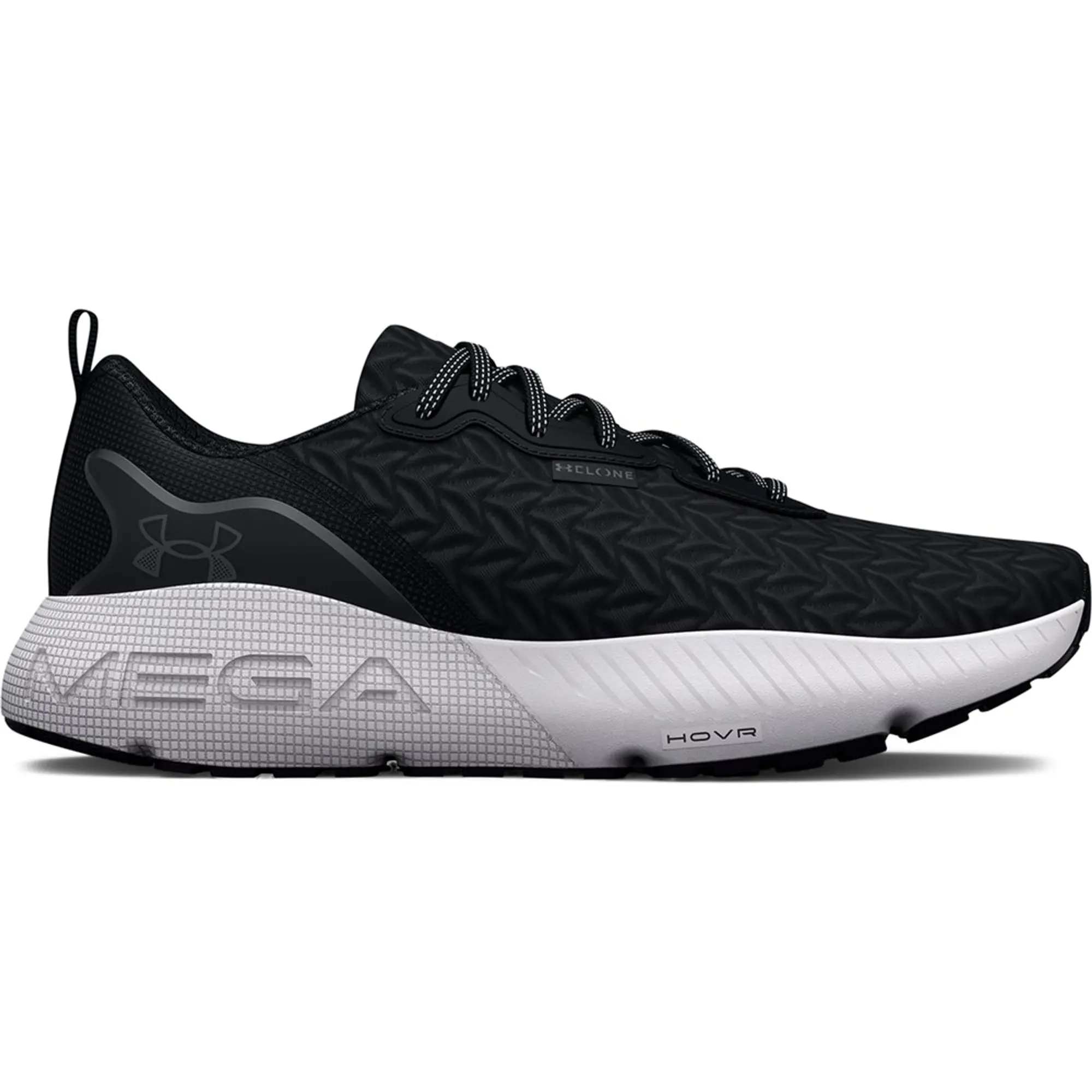 Under Armour HOVR Mega 3 Clone Neutral Running Shoe Men - Black, White