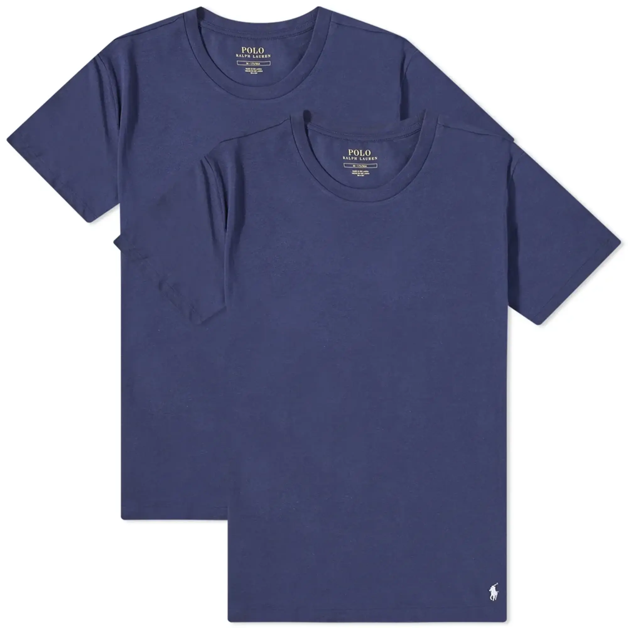 Polo Ralph Lauren Men's Crew Base Layer Tee - 2 Pack Navy