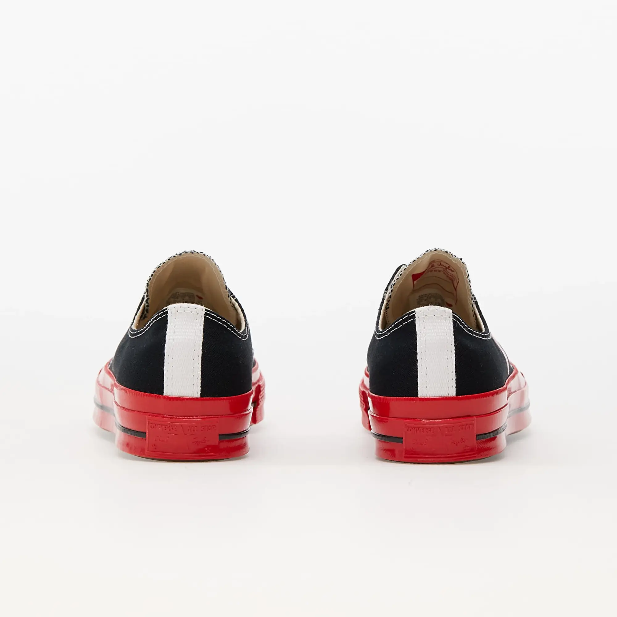 Sneakers Converse X Comme Des Garçons Play Chuck Taylor 70 Low Top Red Sole Black Eur 46.5