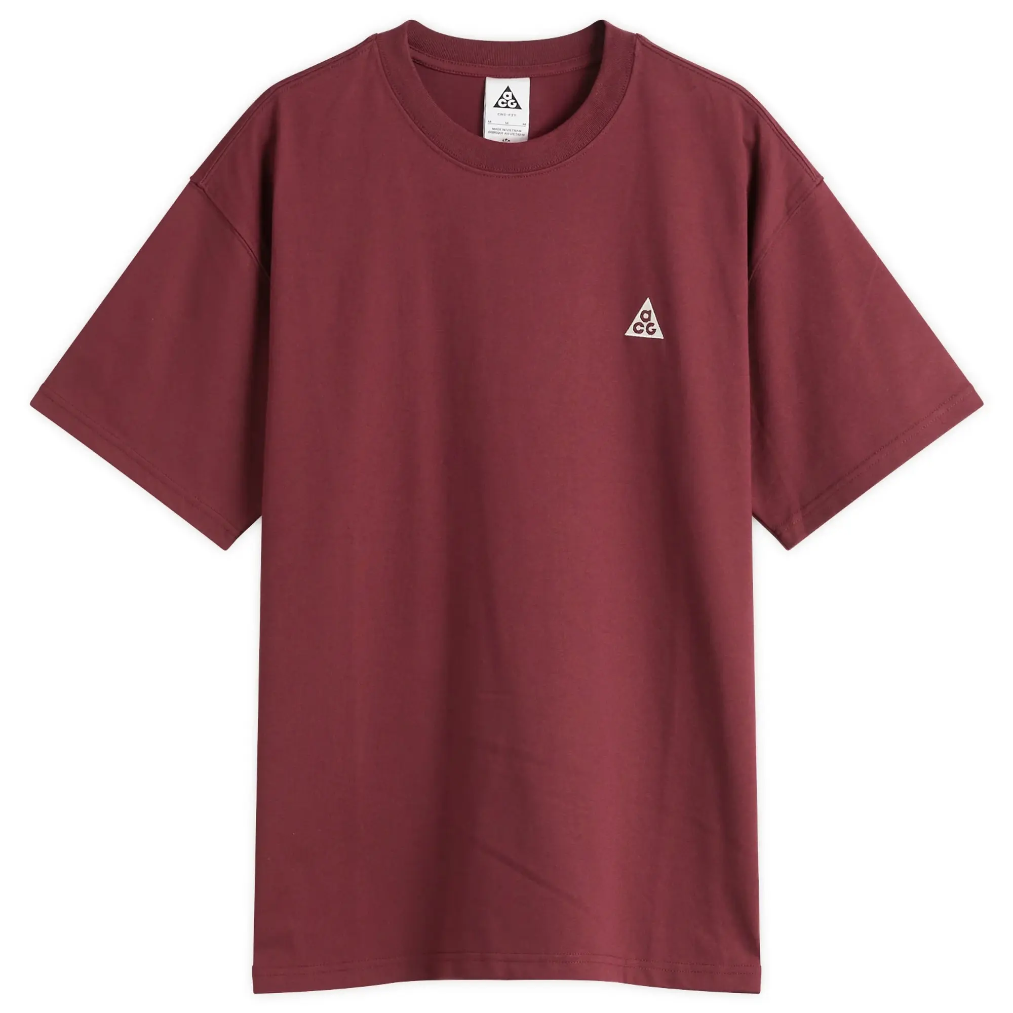 Nike Men's Acg Logo T-Shirt Night Maroon