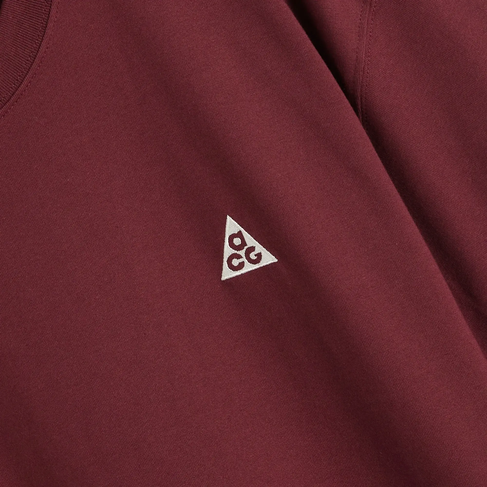 Nike Men's Acg Logo T-Shirt Night Maroon