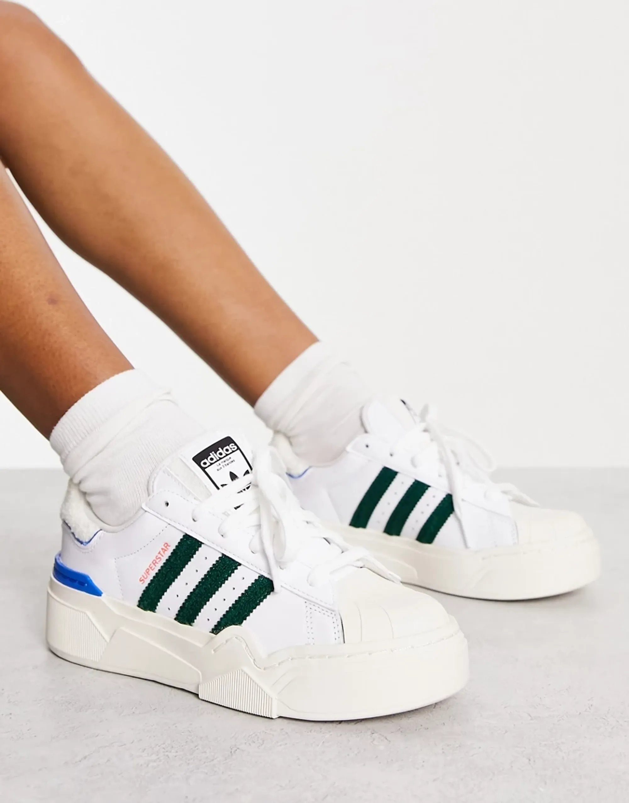 adidas gazelle silver green womens adidas WMNS Superstar Bonega 2B