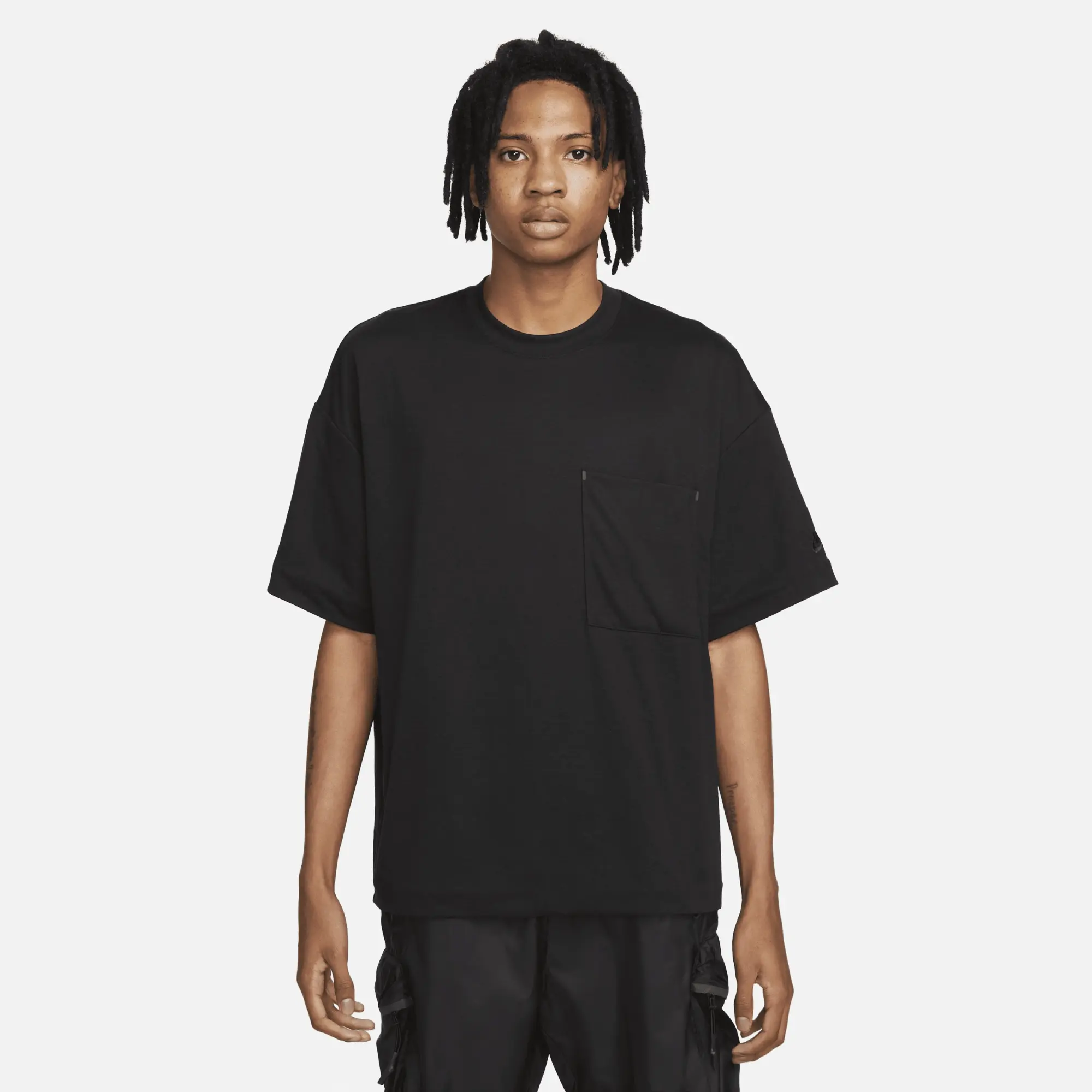 Nike Sportswear Tech Pack Men's Dri-FIT Short-Sleeve Top - Black