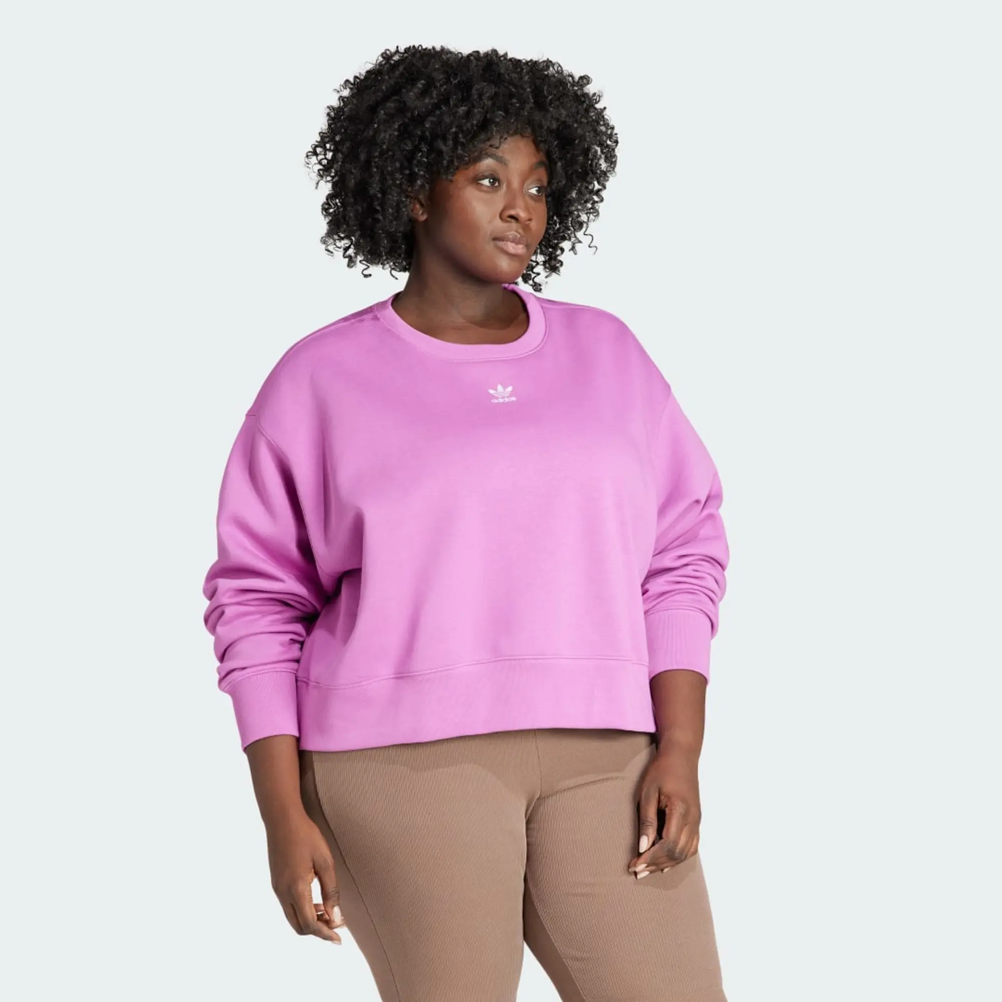 adidas Originals adidas Adicolor Essentials Crew Sweatshirt (Plus Size)