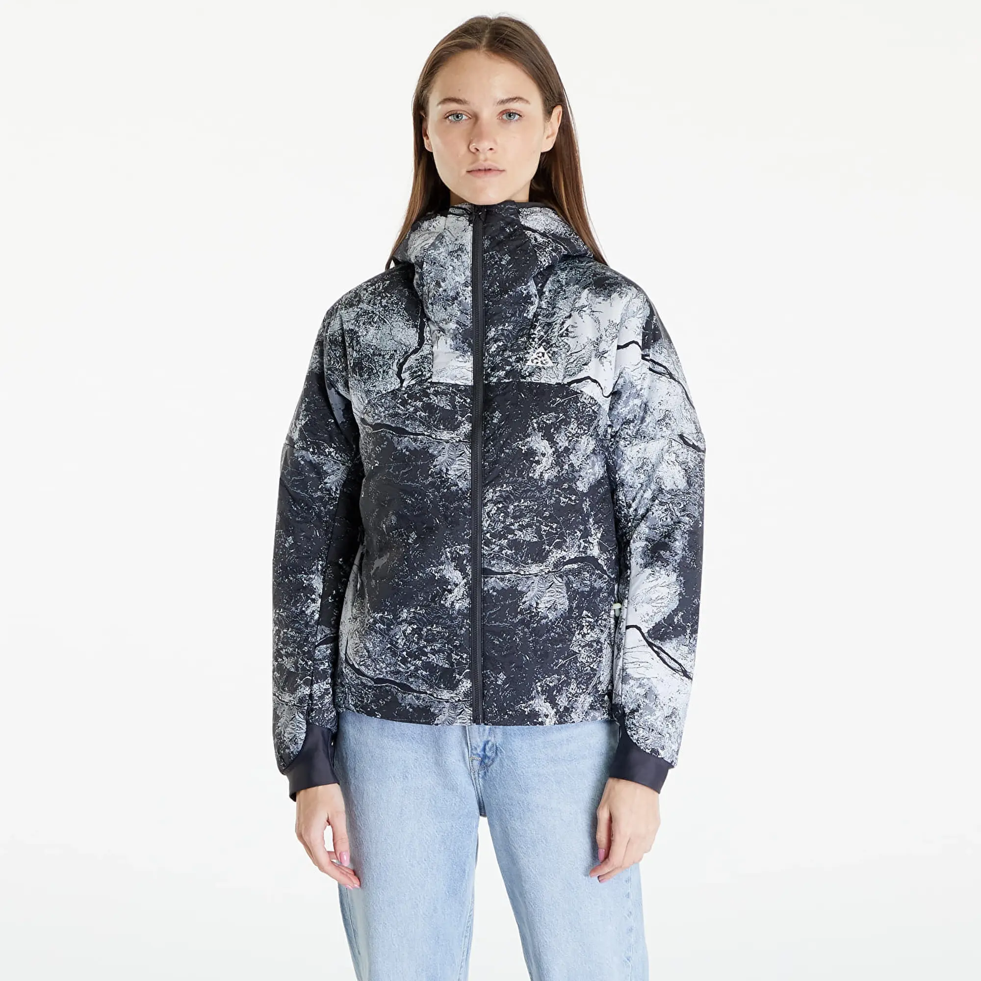 Jacket Nike Acg Therma-Fit Adv Rope De Dope Women's Jacket Anthracite/ Summit White Xl