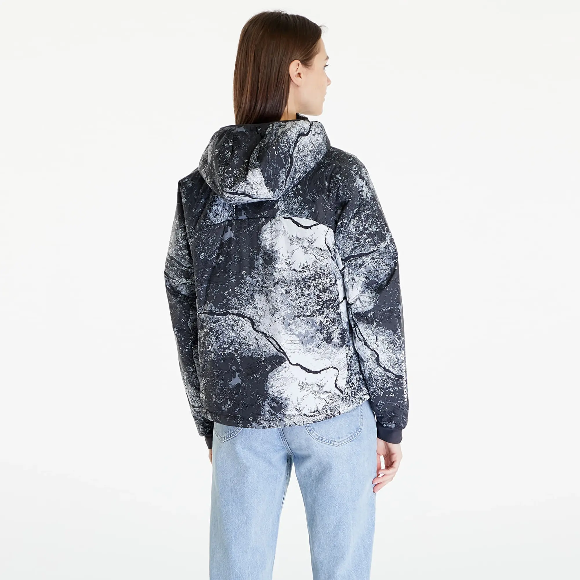 Jacket Nike Acg Therma-Fit Adv Rope De Dope Women's Jacket Anthracite/ Summit White Xl
