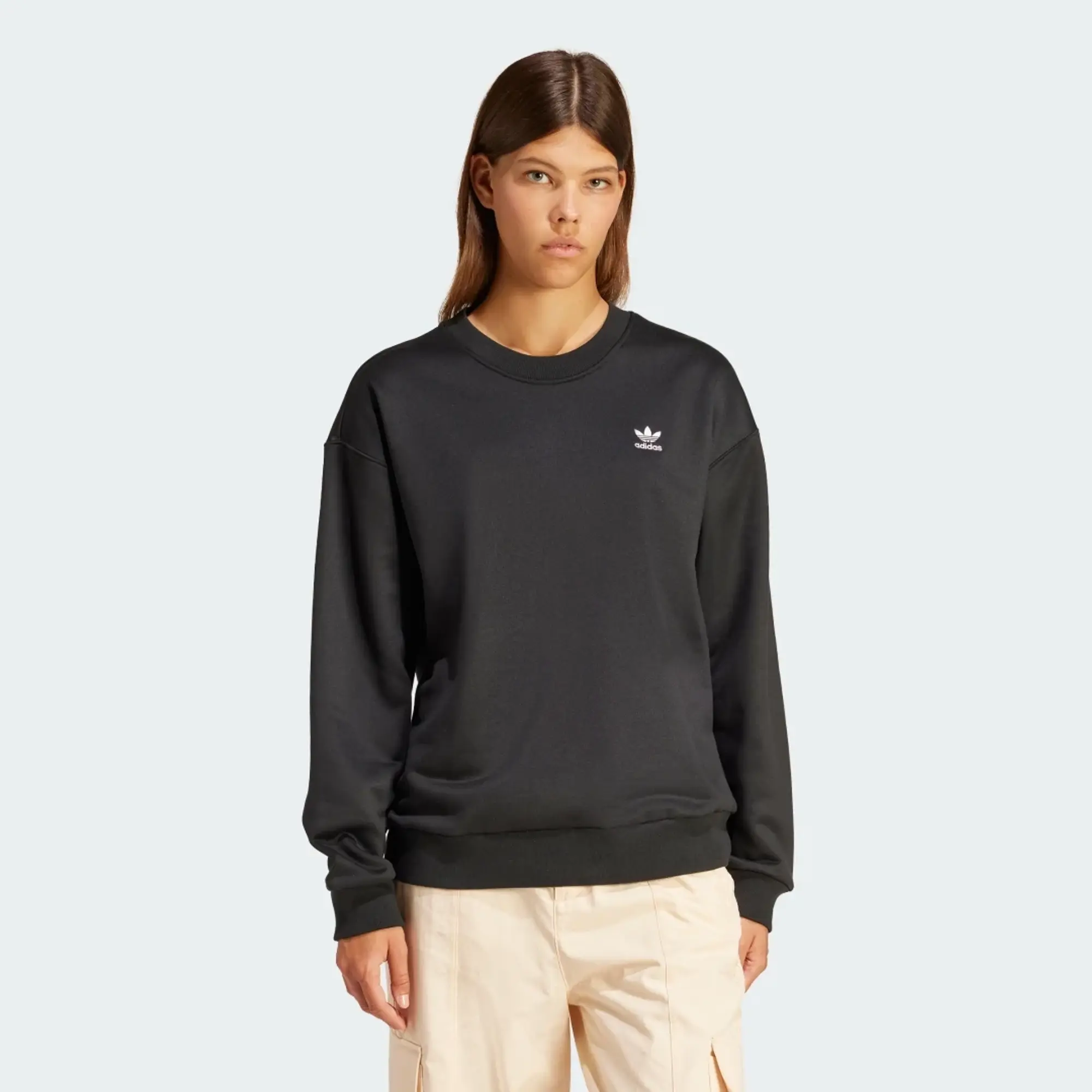 adidas Originals Trefoil Loose Crew Sweatshirt