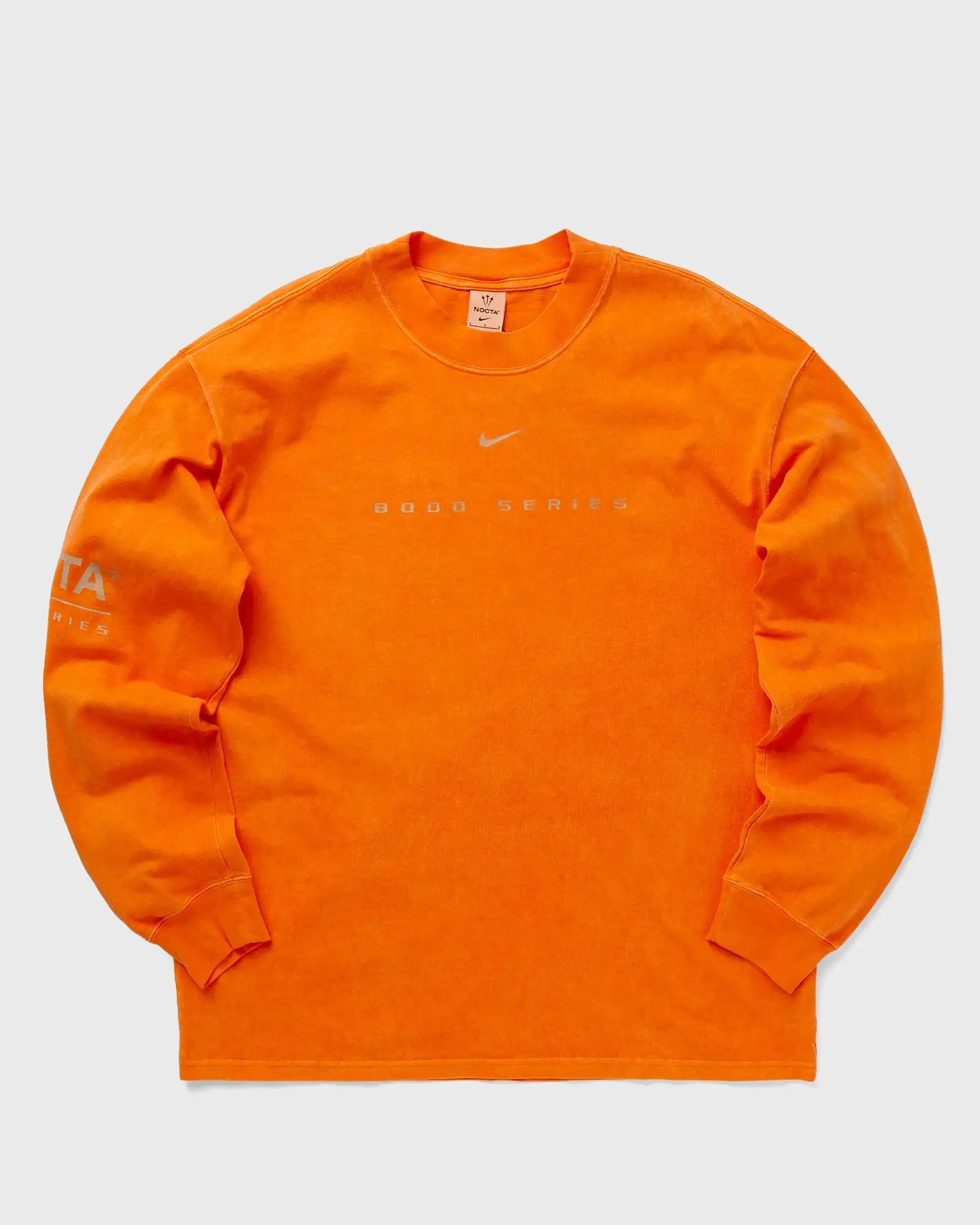 T-Shirt Nike X Nocta Nrg Men's Long-Sleeve Mock Neck Orange Horizon Xxl