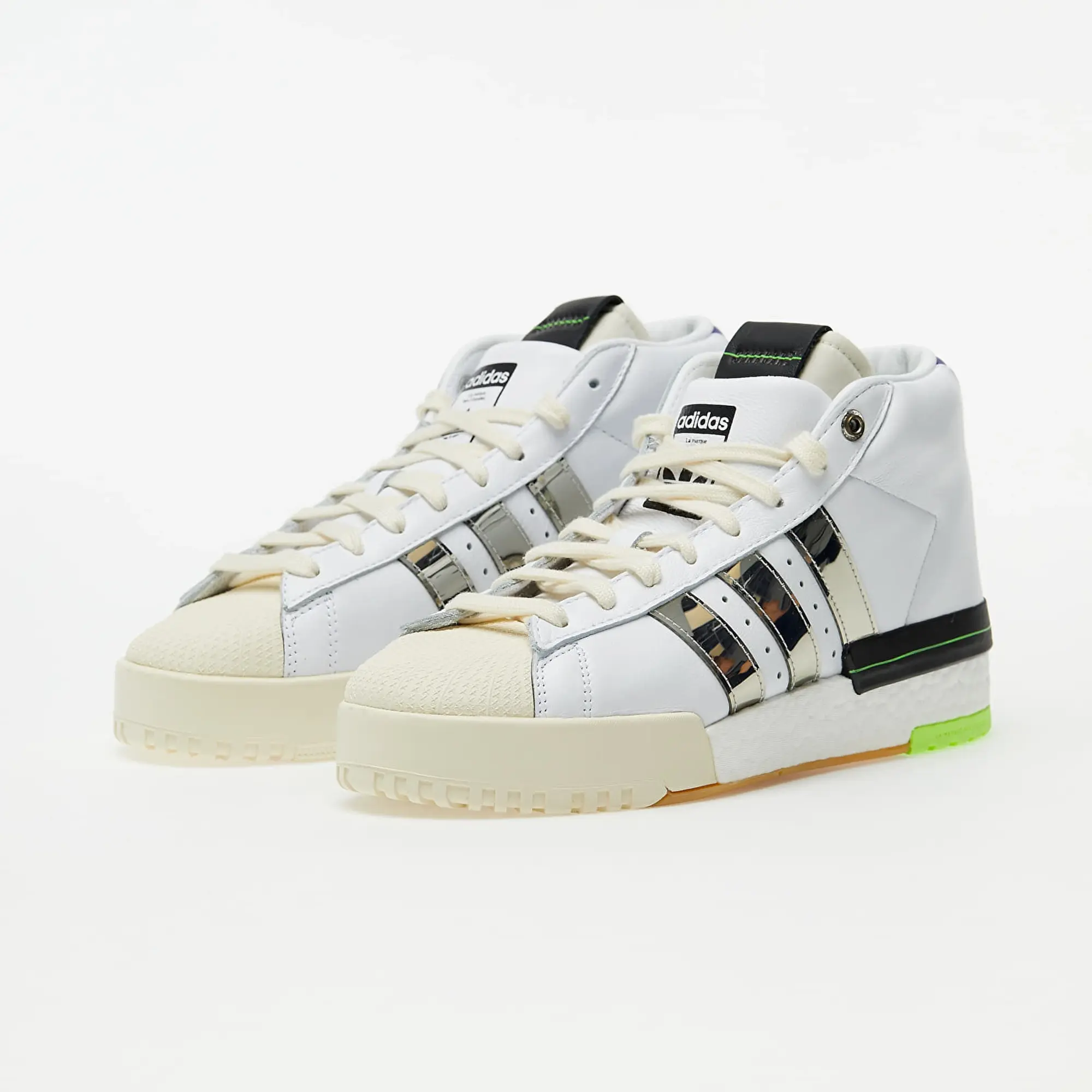 adidas Originals Sneakers Adidas X Sankuanz Rivalry Promodel Ftwr White/ Silver Metalic/ Gum 3 Eur 37 1/3