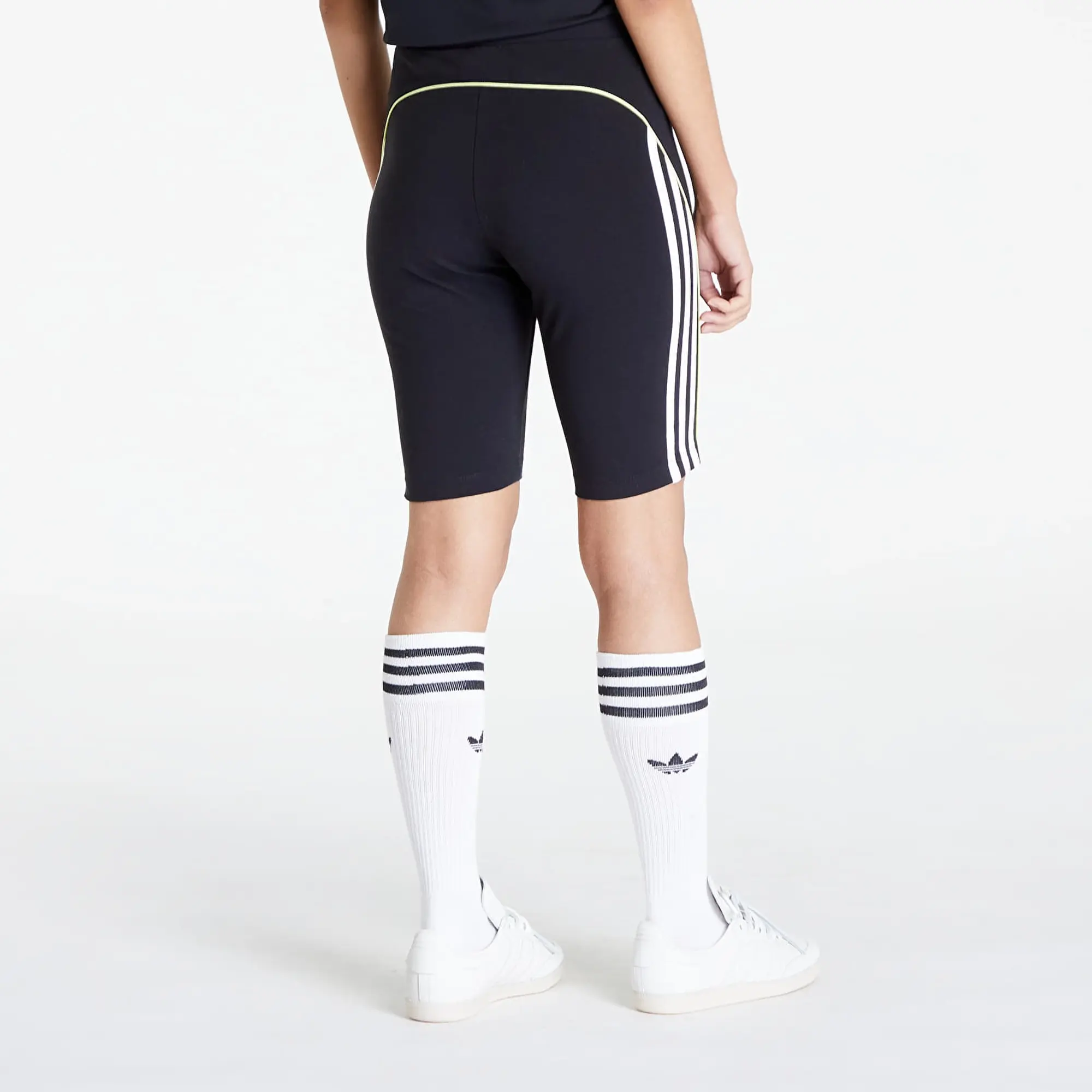 adidas Originals Shorts Adidas Short Piping High-Waist Tights Black M/40