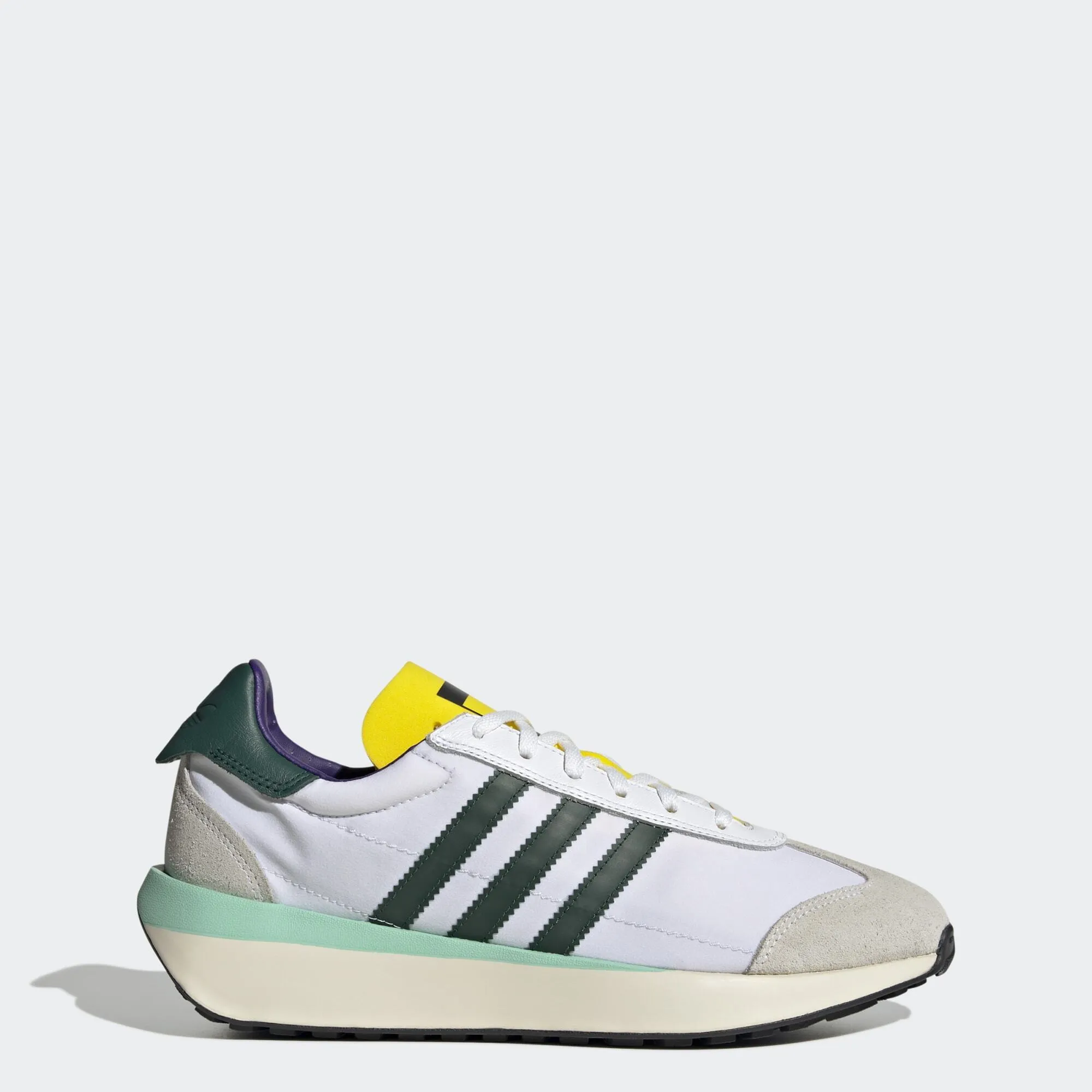 adidas Originals Sneakers Adidas Country Xlg Ftw White/ Collegiate Green/ Yellow Eur 44 2/3