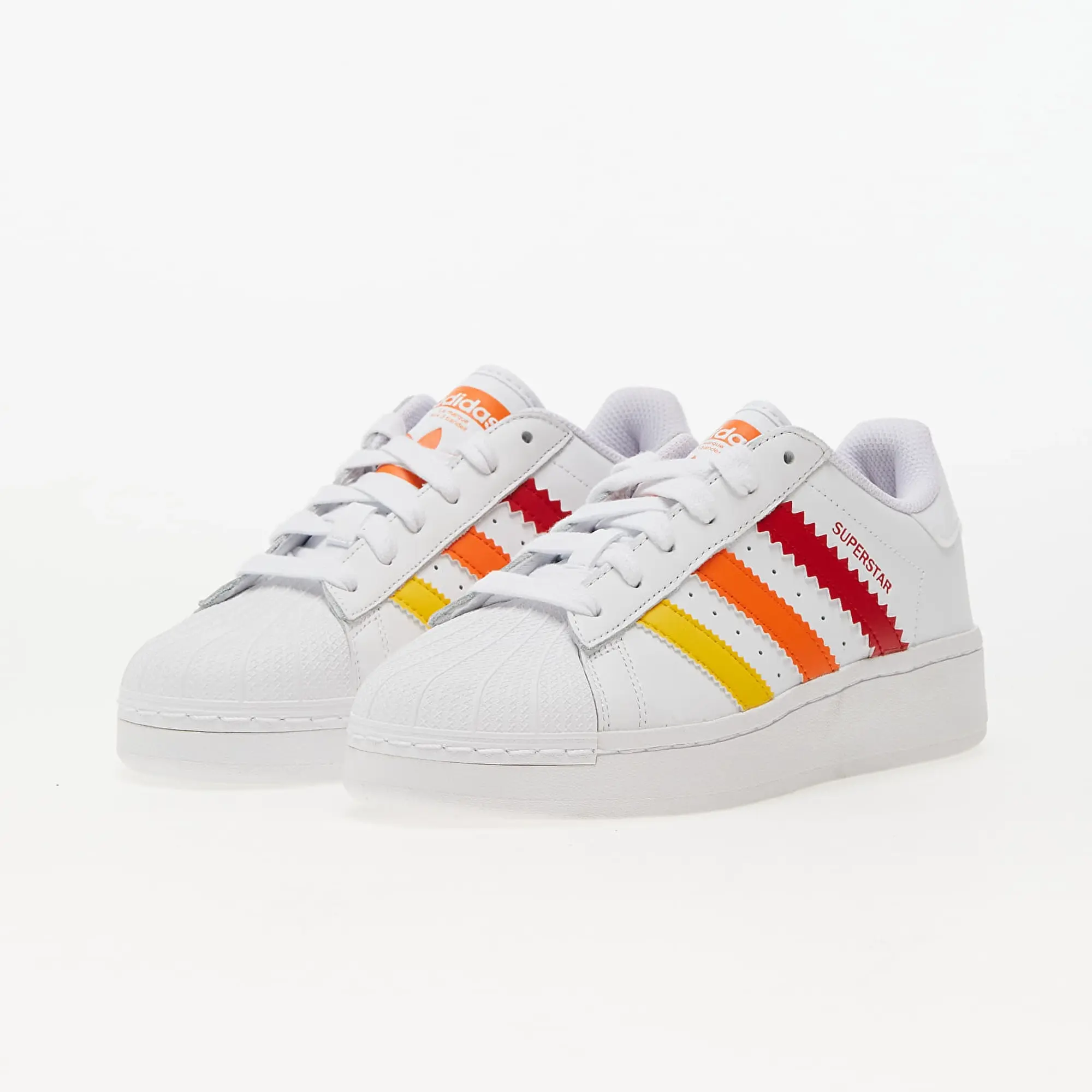 adidas Originals Sneakers Adidas Superstar Xlg W Ftw White Better Scarlet Orange Eur 36 2 3 IF9122 FOOTY.COM