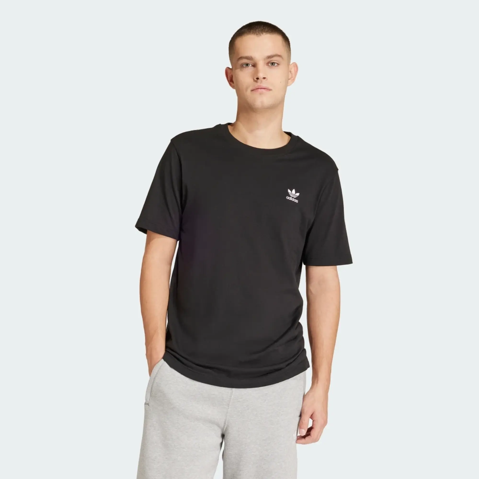 adidas Originals Essentials T-Shirt - Black - Size XS - Black
