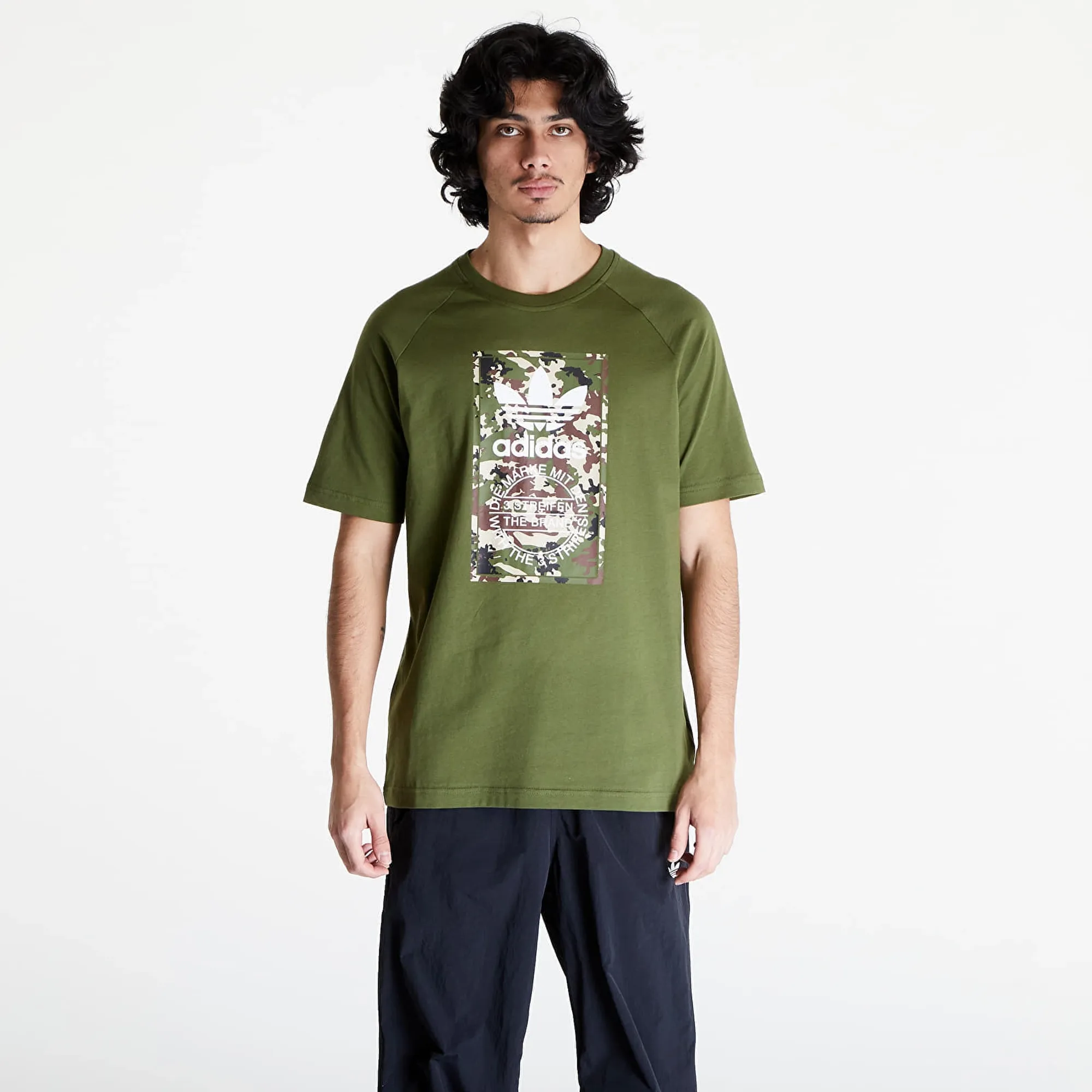 adidas Originals T-Shirt Adidas Camo Tongue Tee Wilpin Xl IS0248