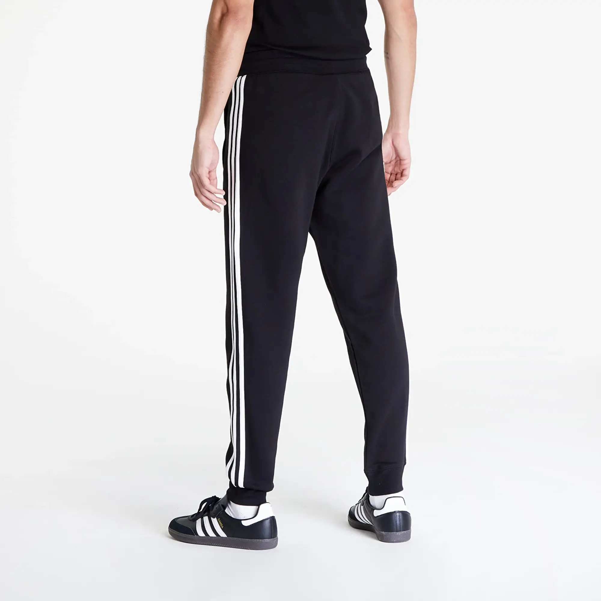 adidas Originals Men's 3-Stripes Pants - Black, Black | IU2353 | FOOTY.COM