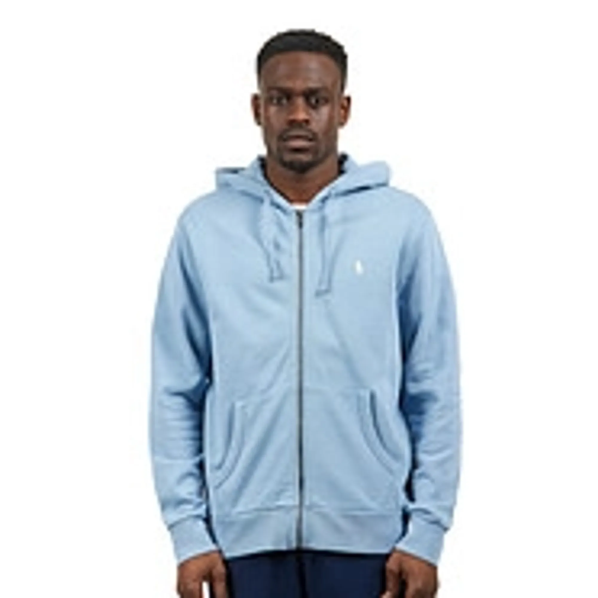Polo Ralph Lauren Loopback Terry Full-Zip Hoodie - Channel Blue 