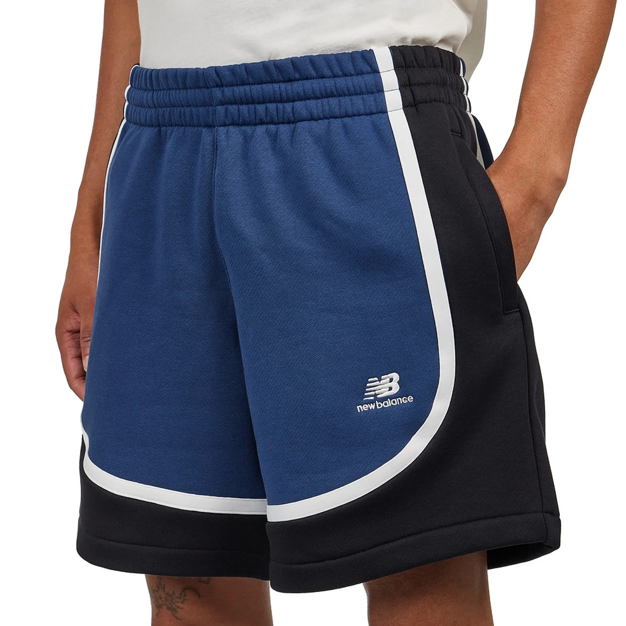 Knit Shorts Navy New Balance Shorts New Balance Performance Inch