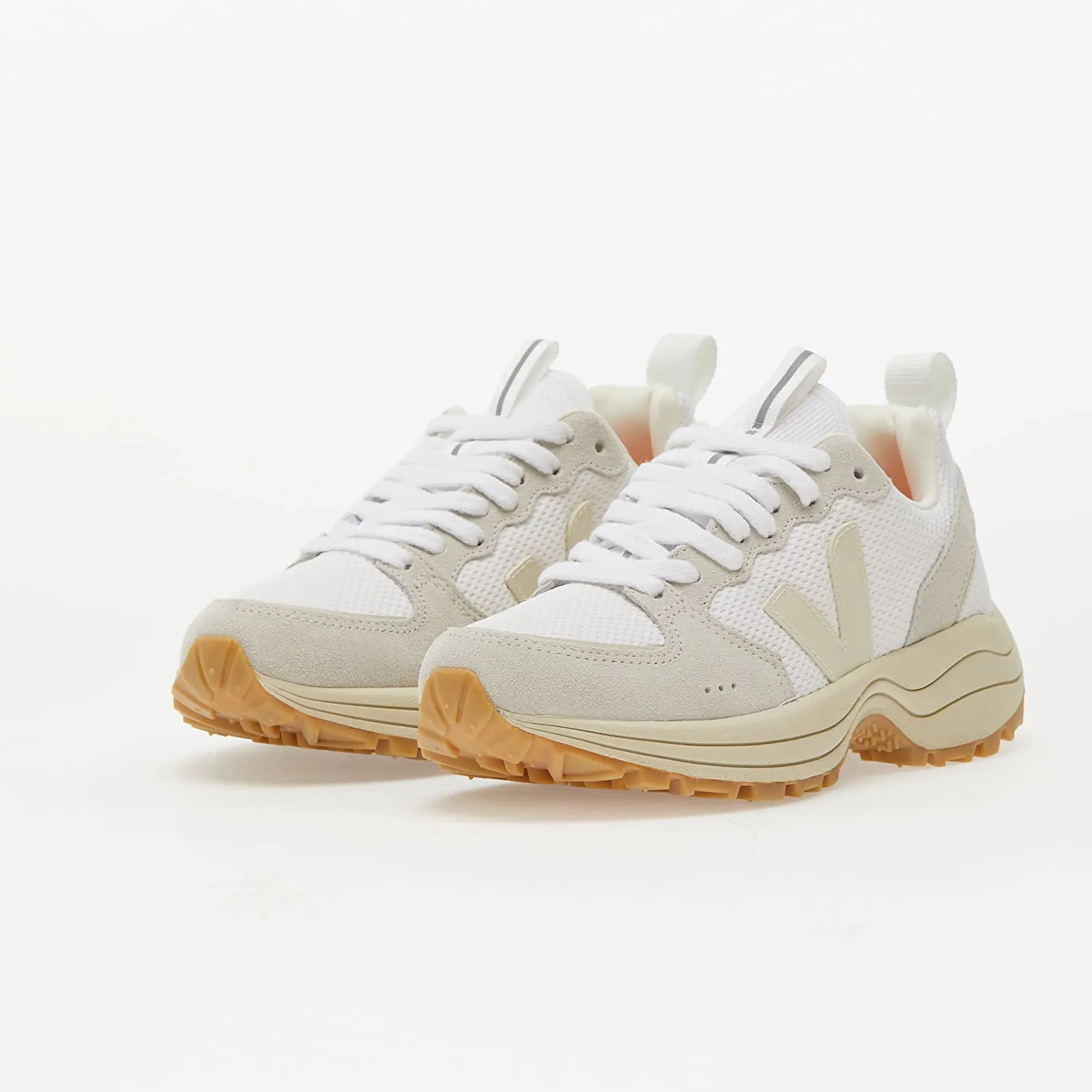 VEJA Women's Venturi Alveomesh Trainers - White Pierre Natural -  Size: UK 7