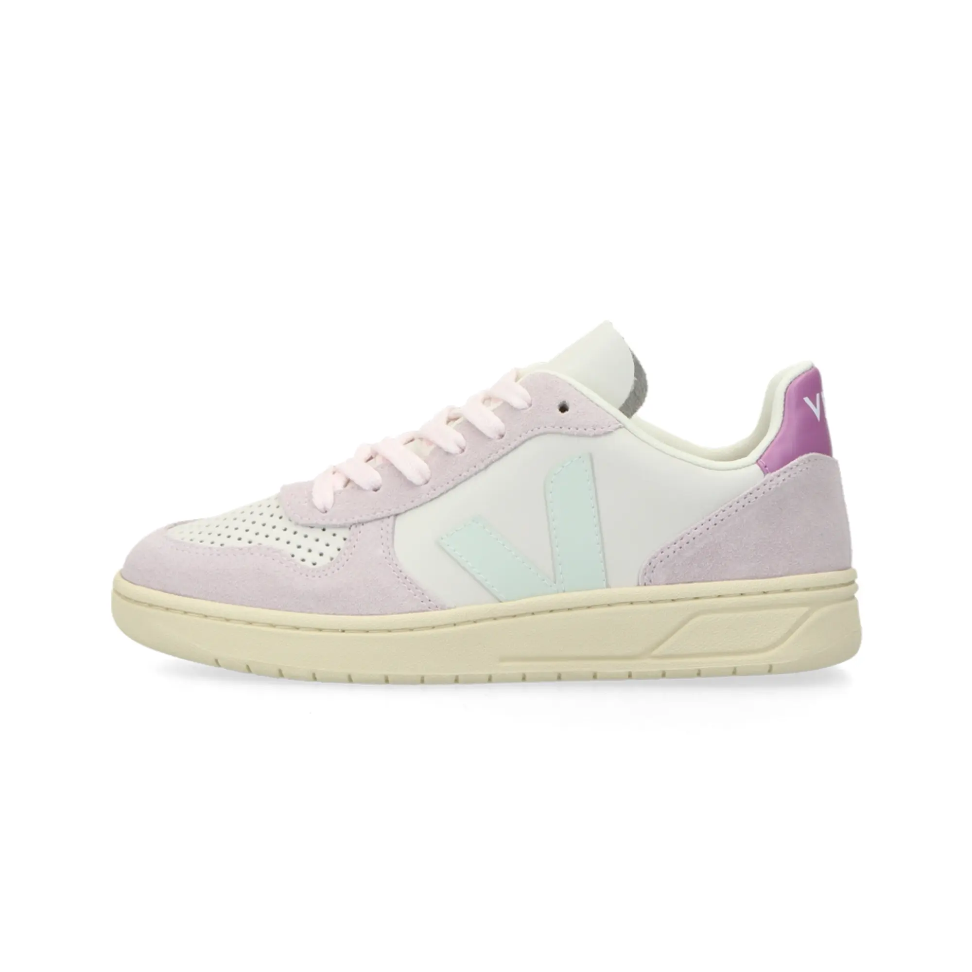 Veja  V-10  women's Shoes (Trainers) in White