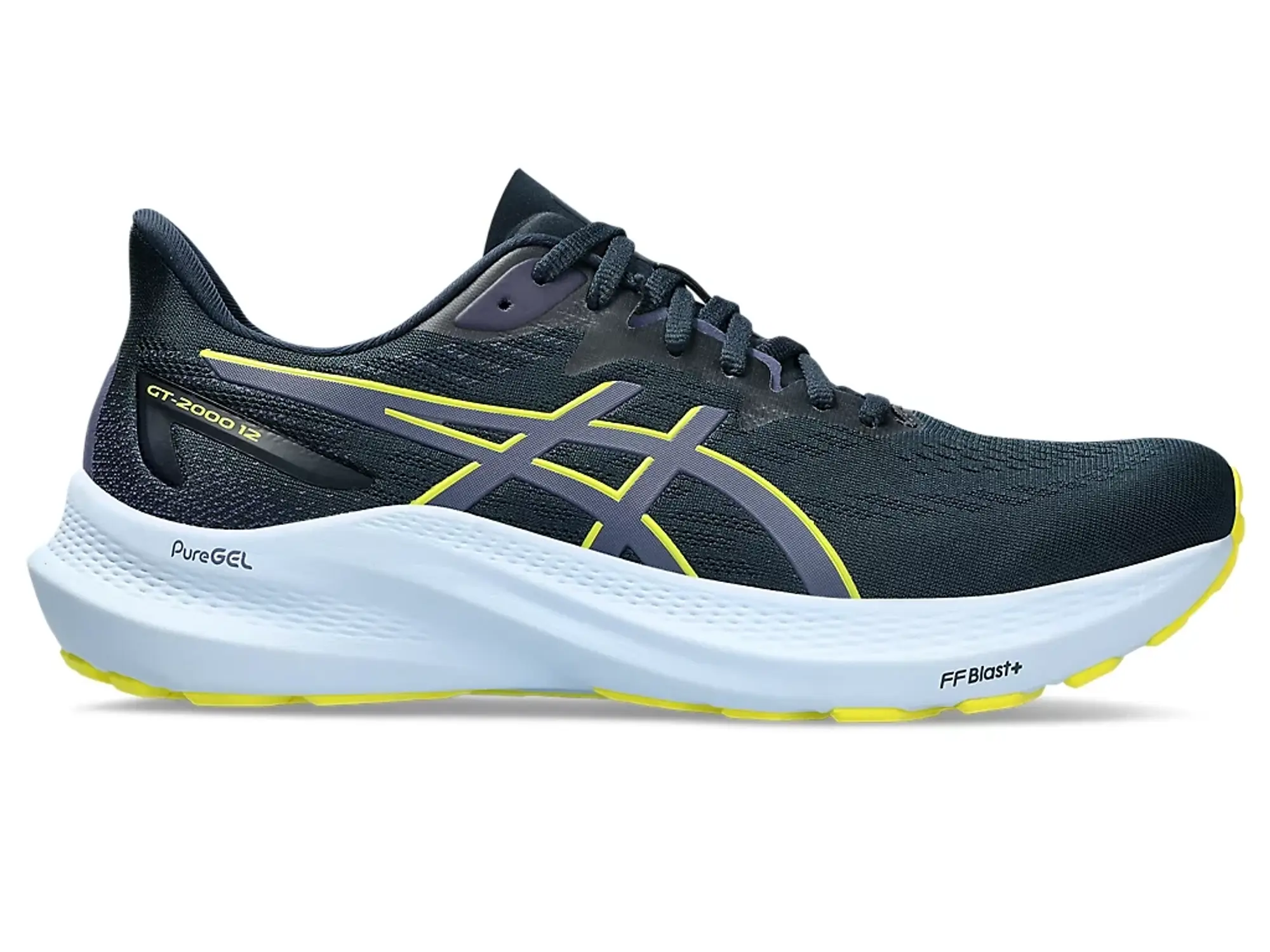 ASICS GT-2000 12 Stability Running Shoe Men - Dark Blue, Light Blue
