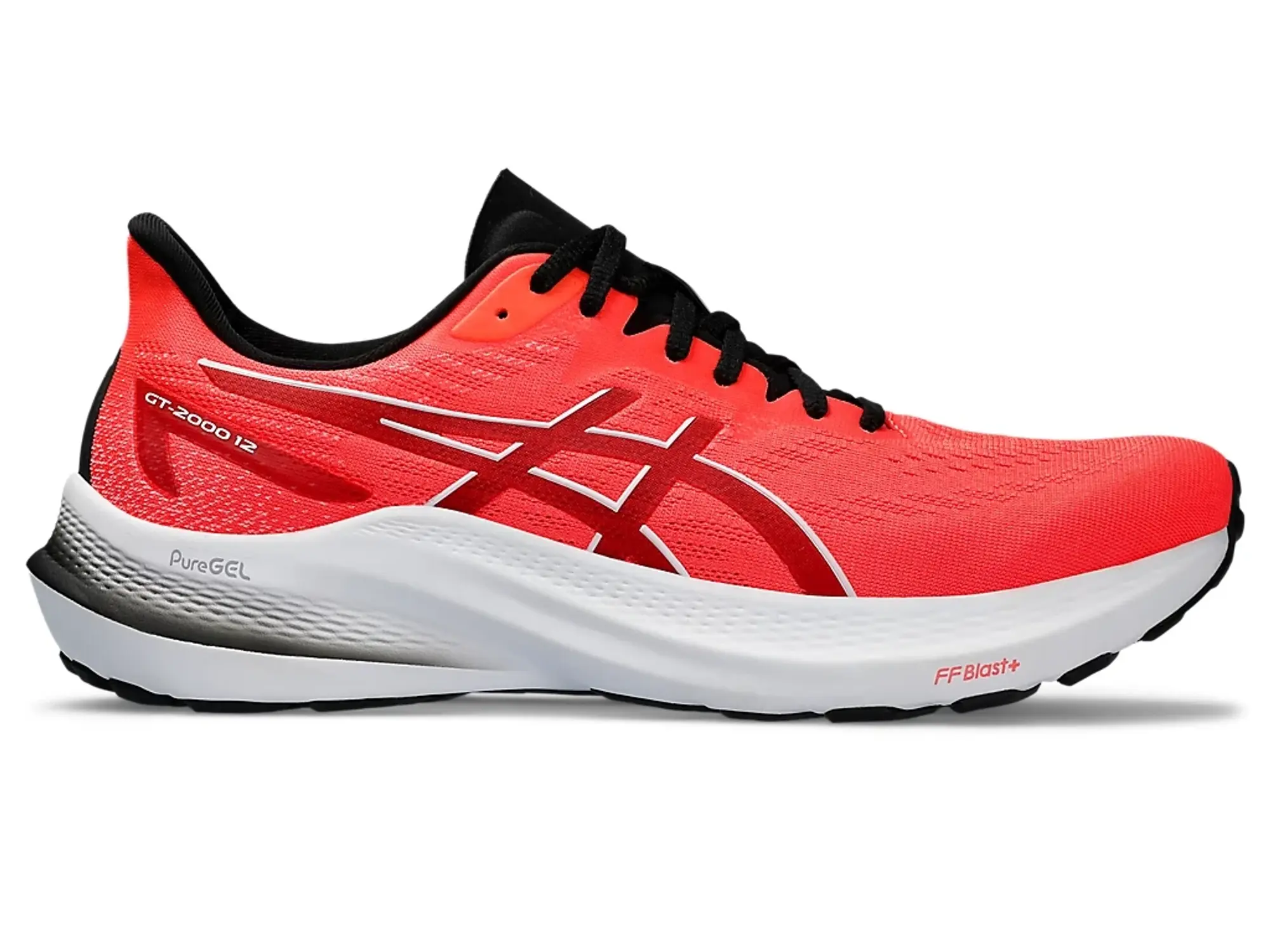 ASICS GT-2000 12 Stability Running Shoe Men - Orange, Black