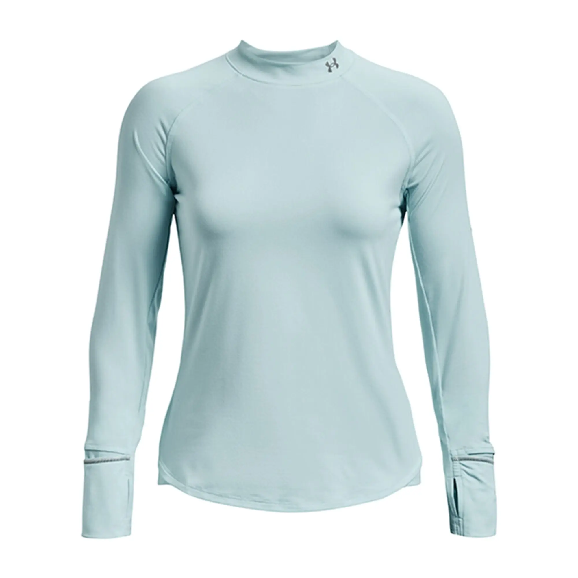 Light blue under armour long sleeve best sale