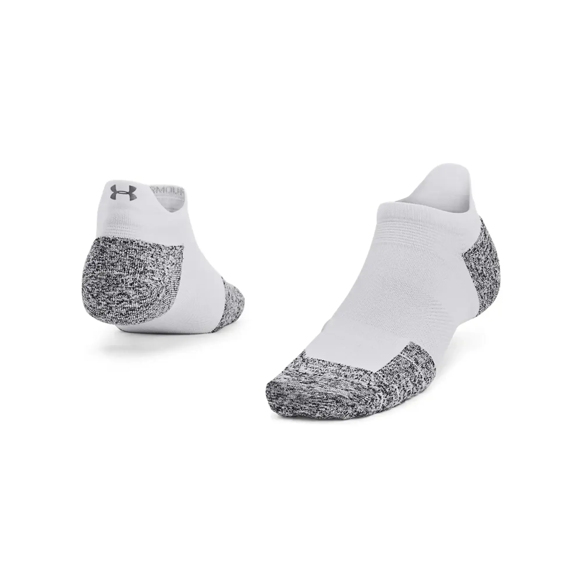 Under Armour AD NS Tab Running Socks - White