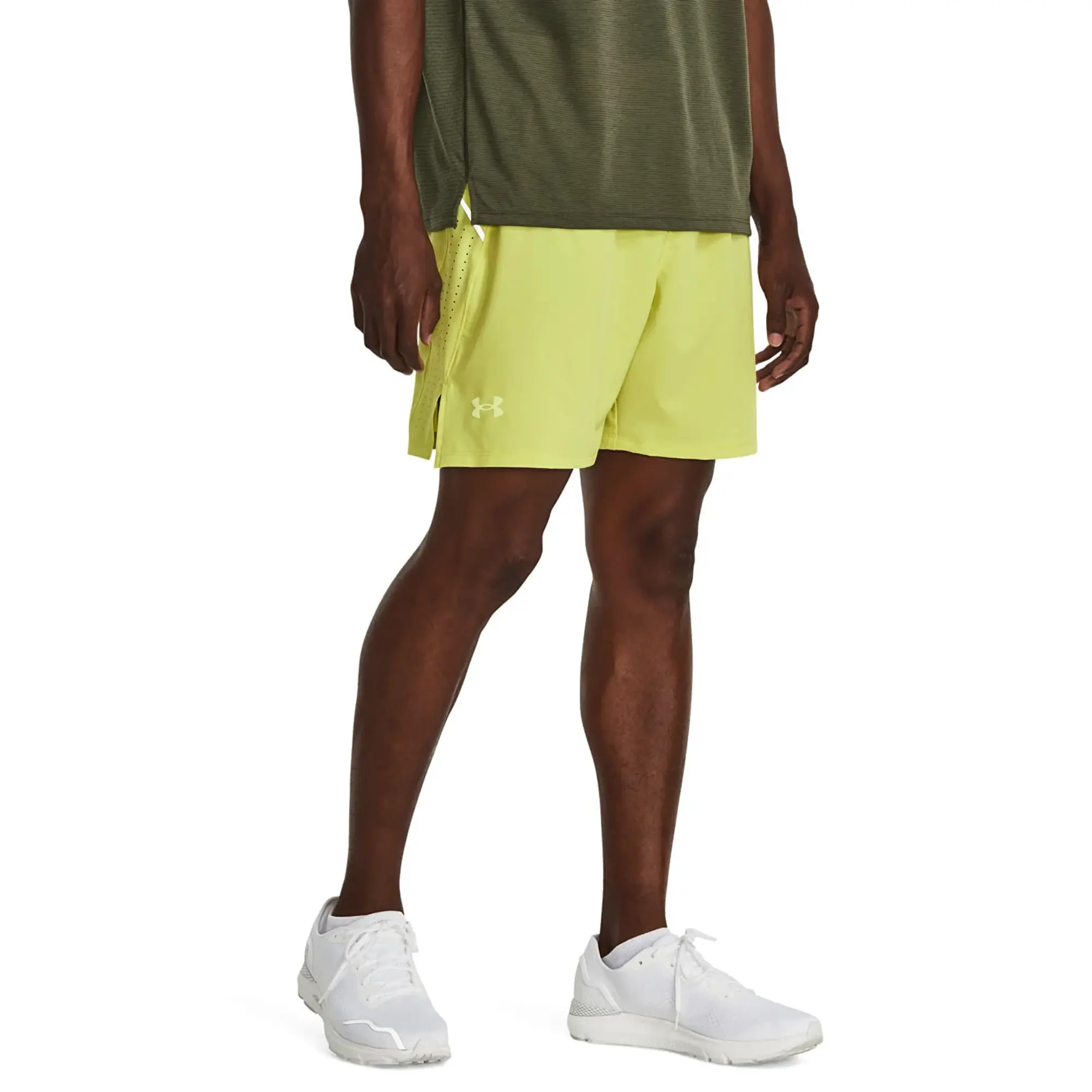Under Armour Armour Launch Elite 7'' Short Running Mens - Yellow