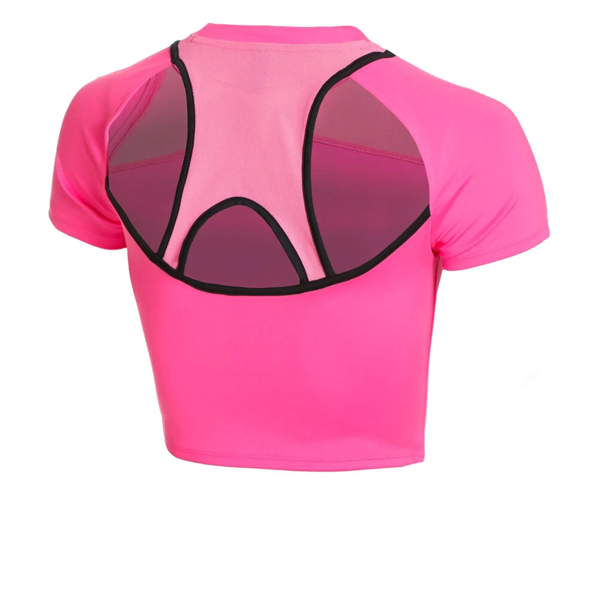 Under Armour Run Anywhere Crop Running Shirt Women - Pink, Black