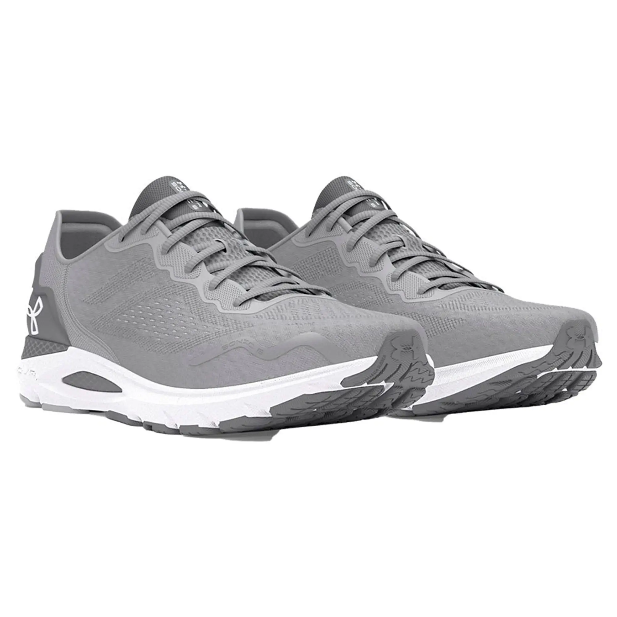 Men's  Under Armour  HOVR™ Sonic 6 Running Shoes Mod Gray / Titan Gray / White 7.5