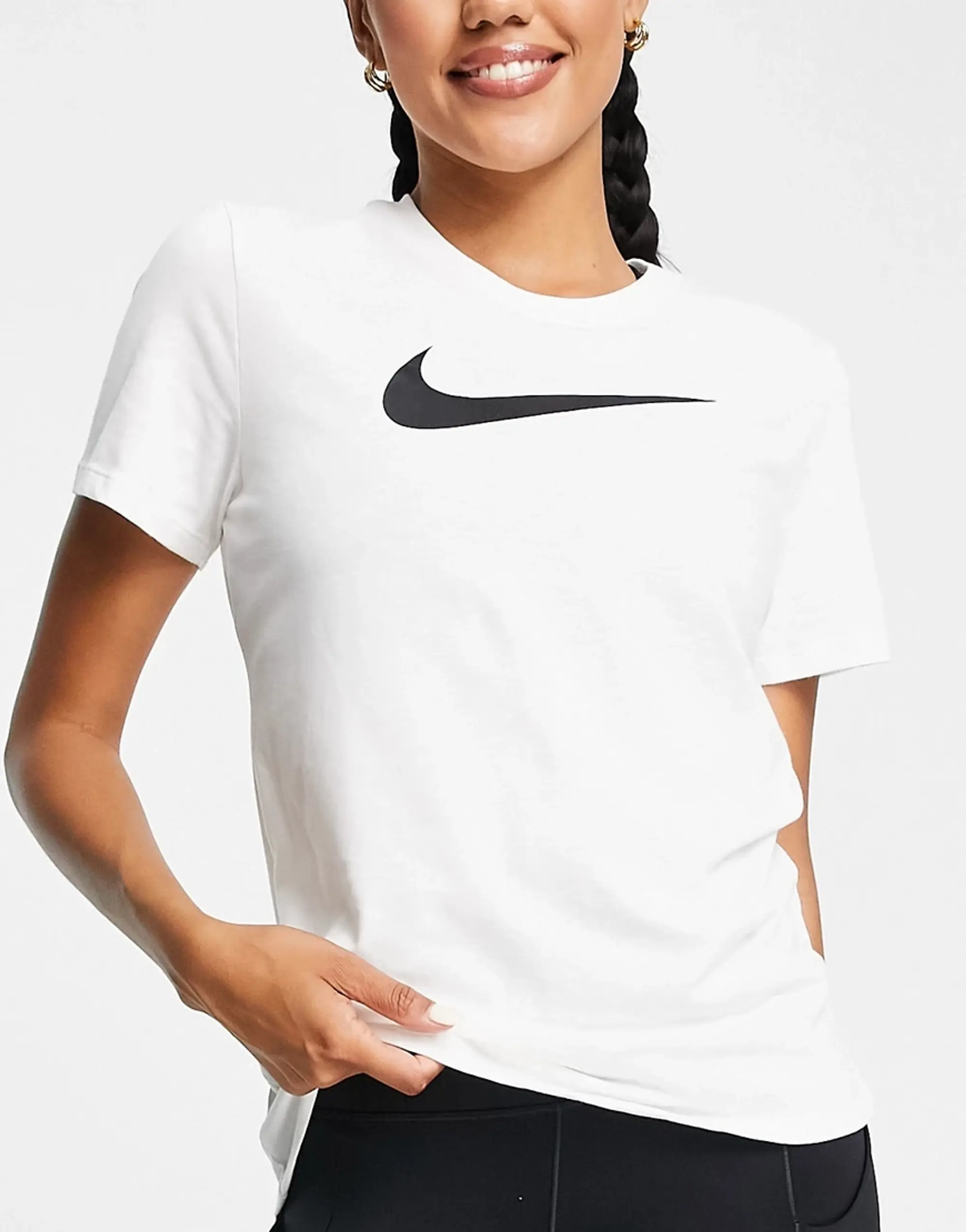 Nike Dri-FIT Swoosh Women's T-Shirt - Red