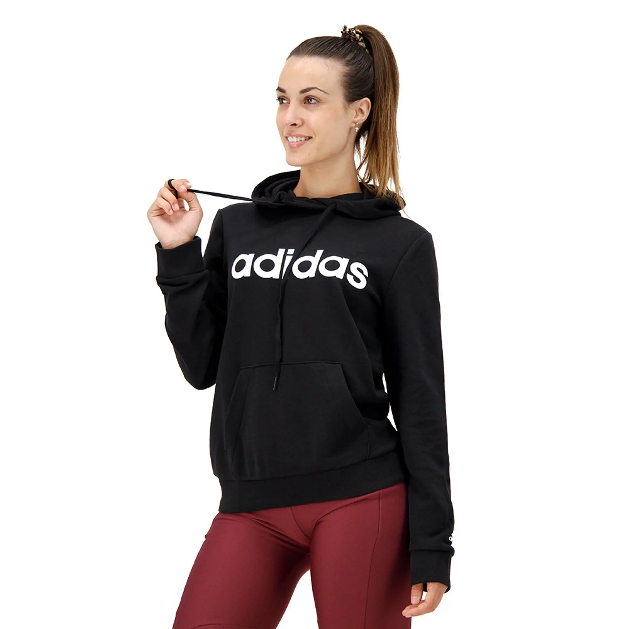 adidas  WINLID  women's Sweatshirt in Black