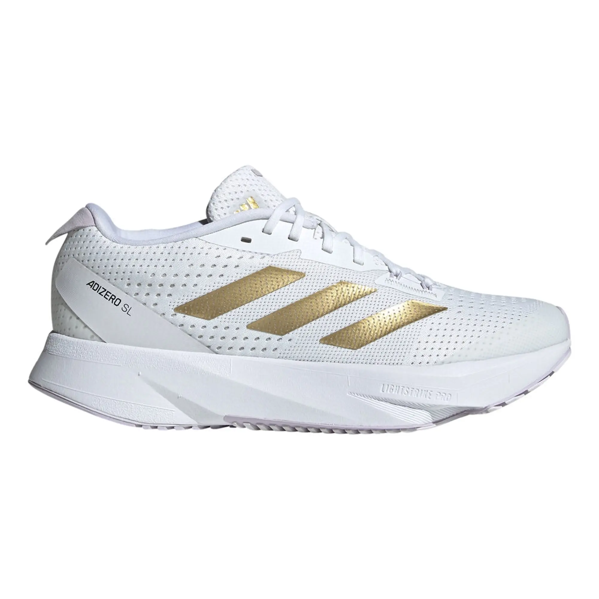 adidas Adizero SL Neutral Running Shoe Women - White, Gold