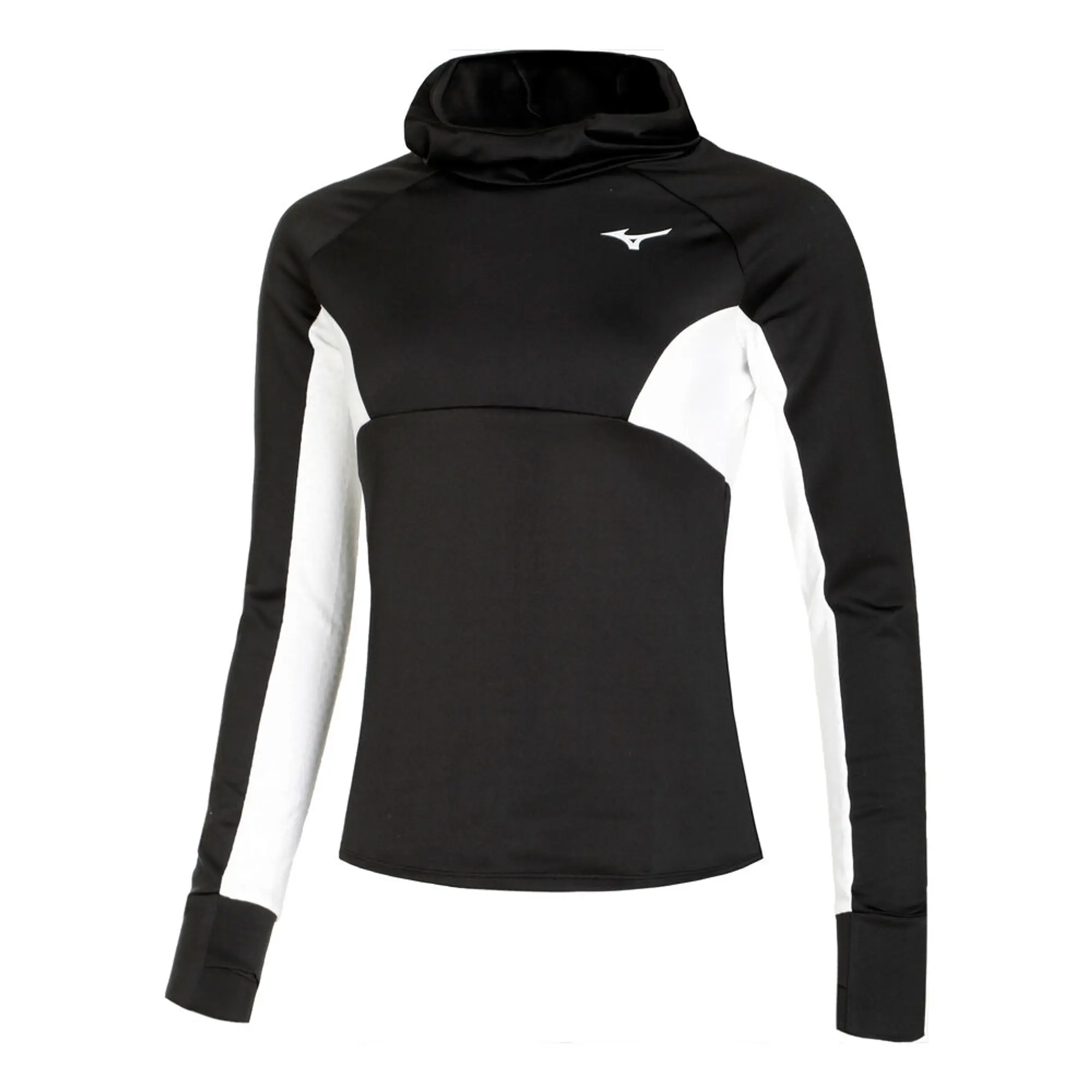 Mizuno Warmalite Hooded Long Sleeve Women - Black