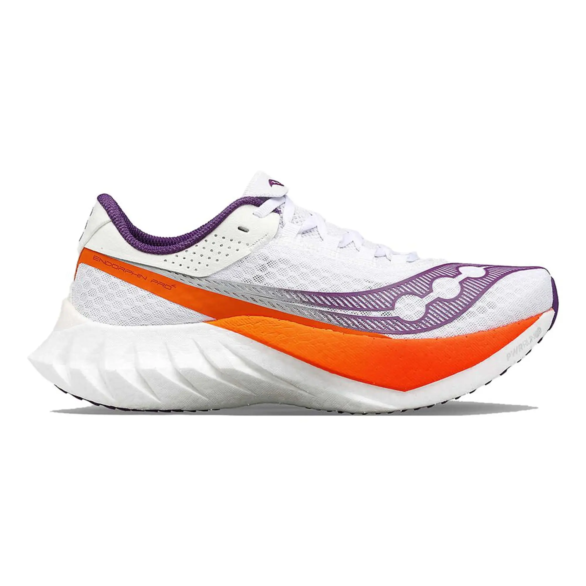 Saucony Endorphin Pro 4 Competition Running Shoe Women - White, Coral