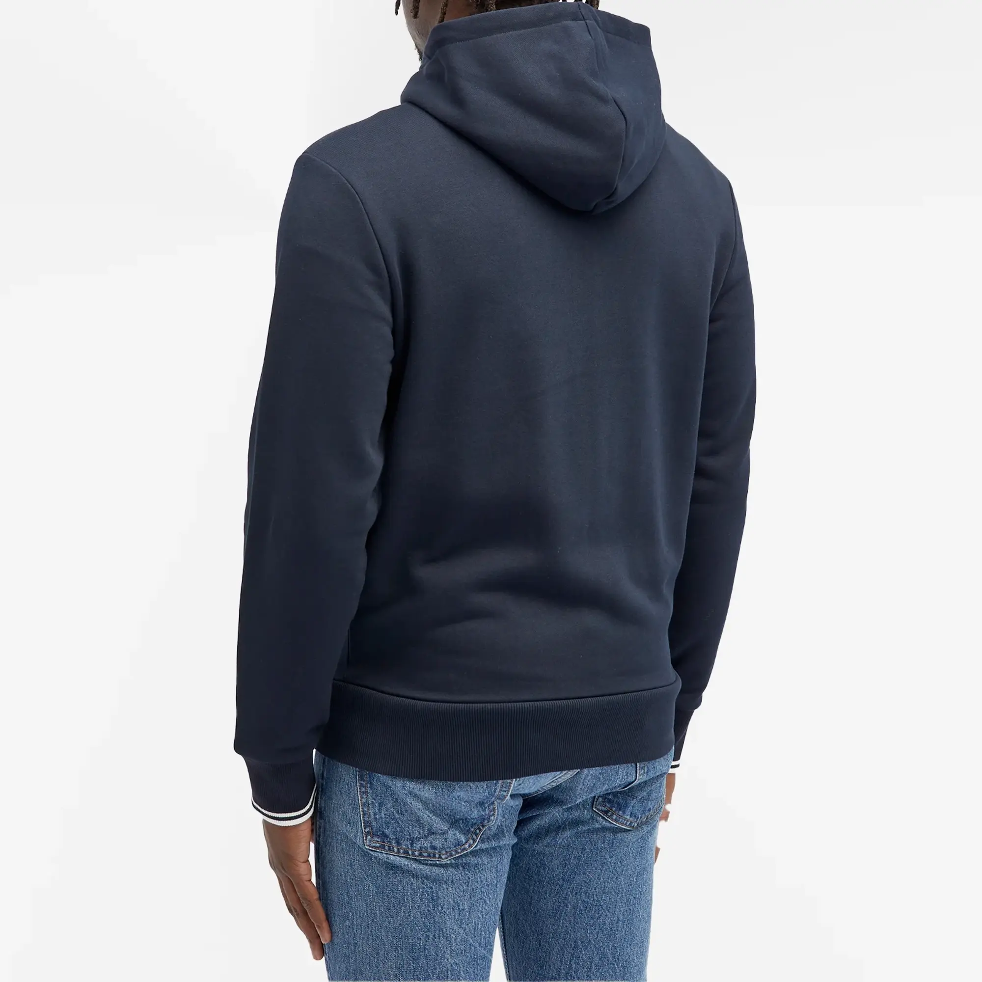 Fred Perry HOODED ZIP THROUGH SWEATSHIRT