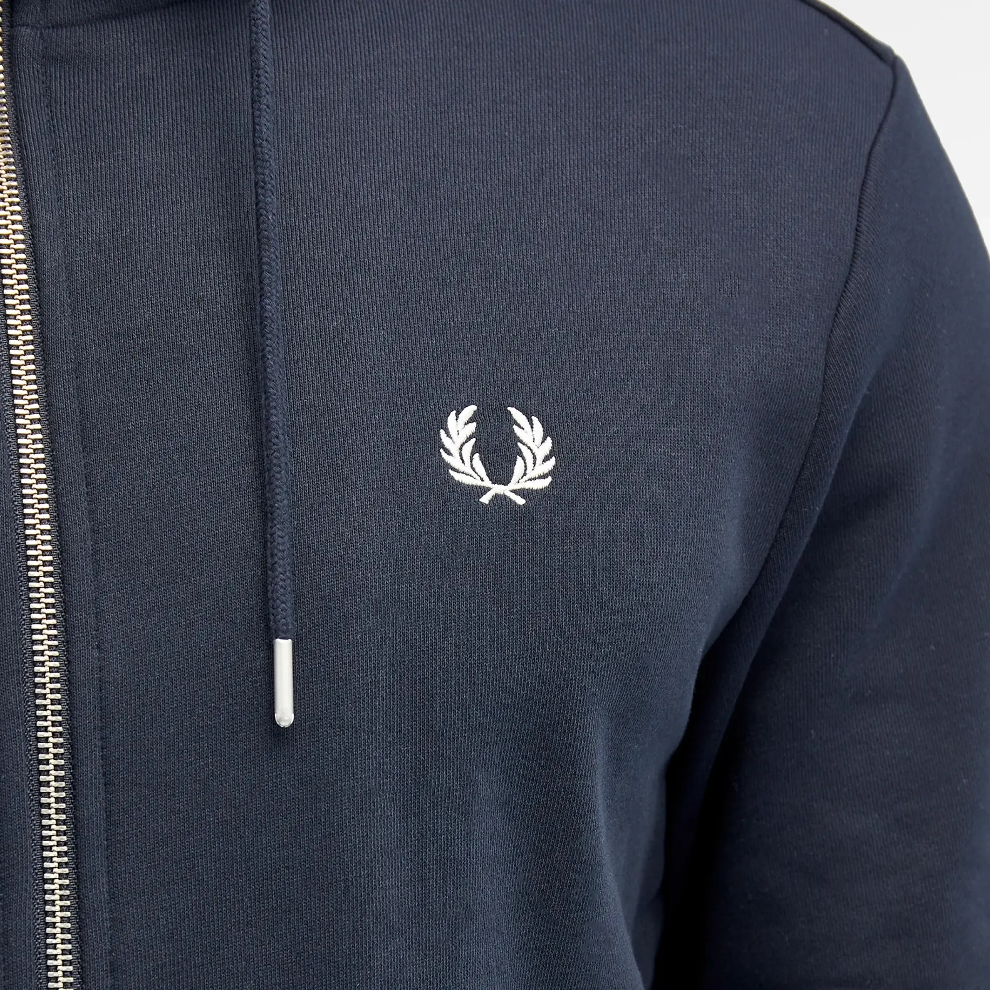 Fred Perry HOODED ZIP THROUGH SWEATSHIRT