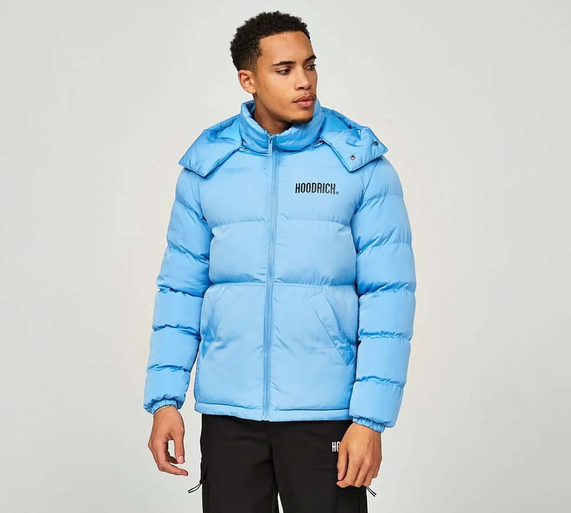 Hoodrich OG Stack Puffer Jacket Blue Size XL Blue HO 0323 0042 FOOTY.COM