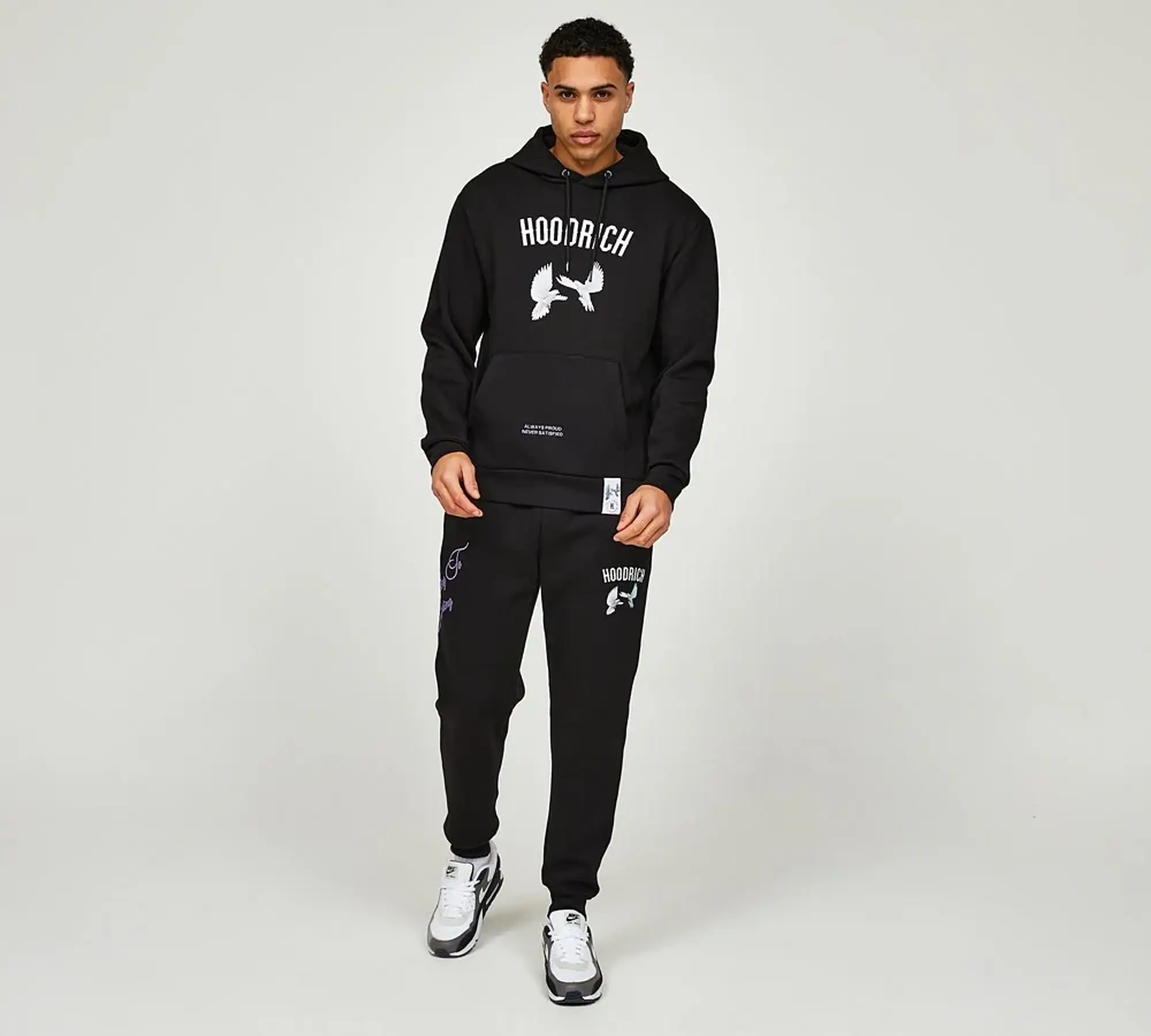 Hoodrich OG Take Flight V2 Hoodie - Black - Size M - Black
